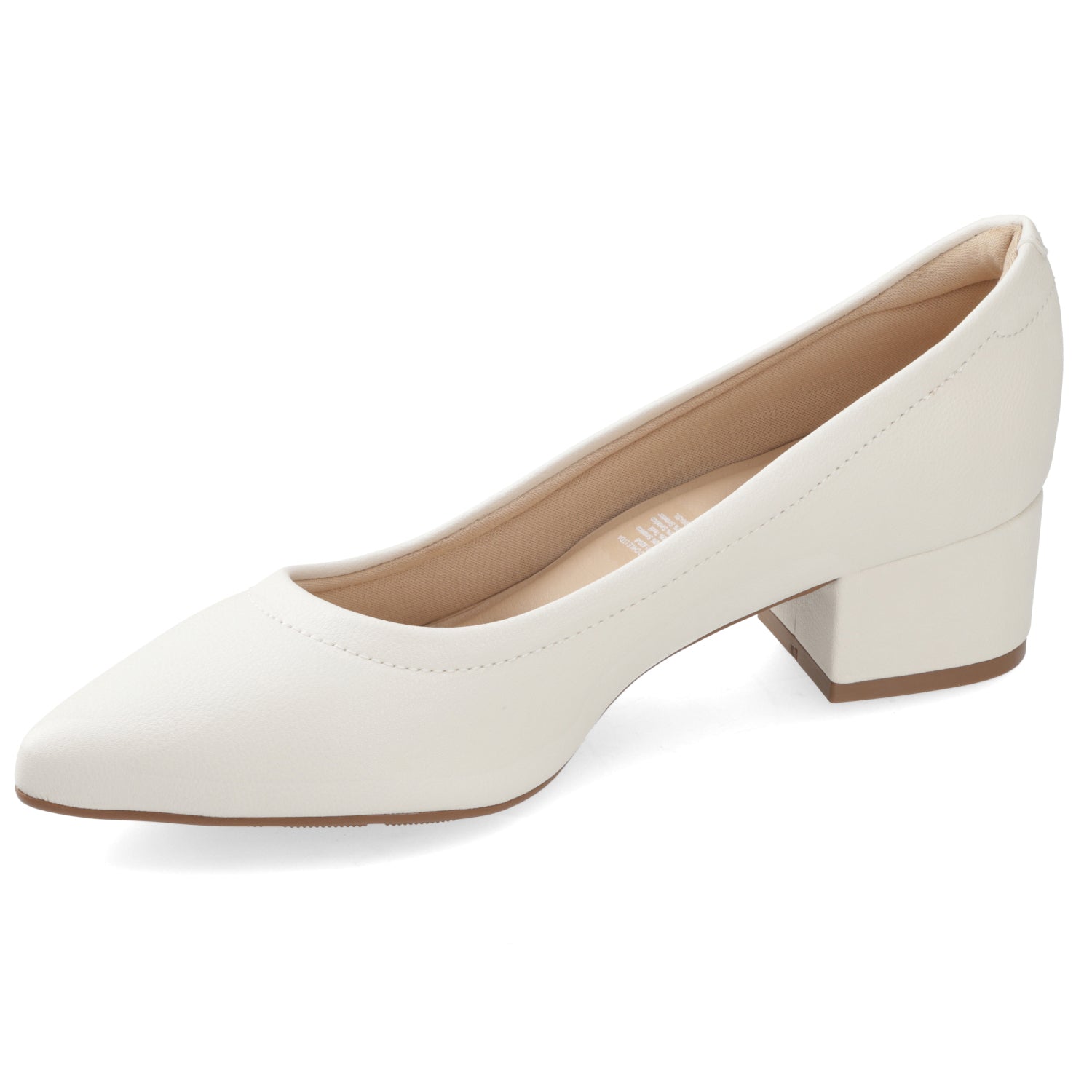 Taco Ancho 3 cm Blanco Modare 35 / Blanco