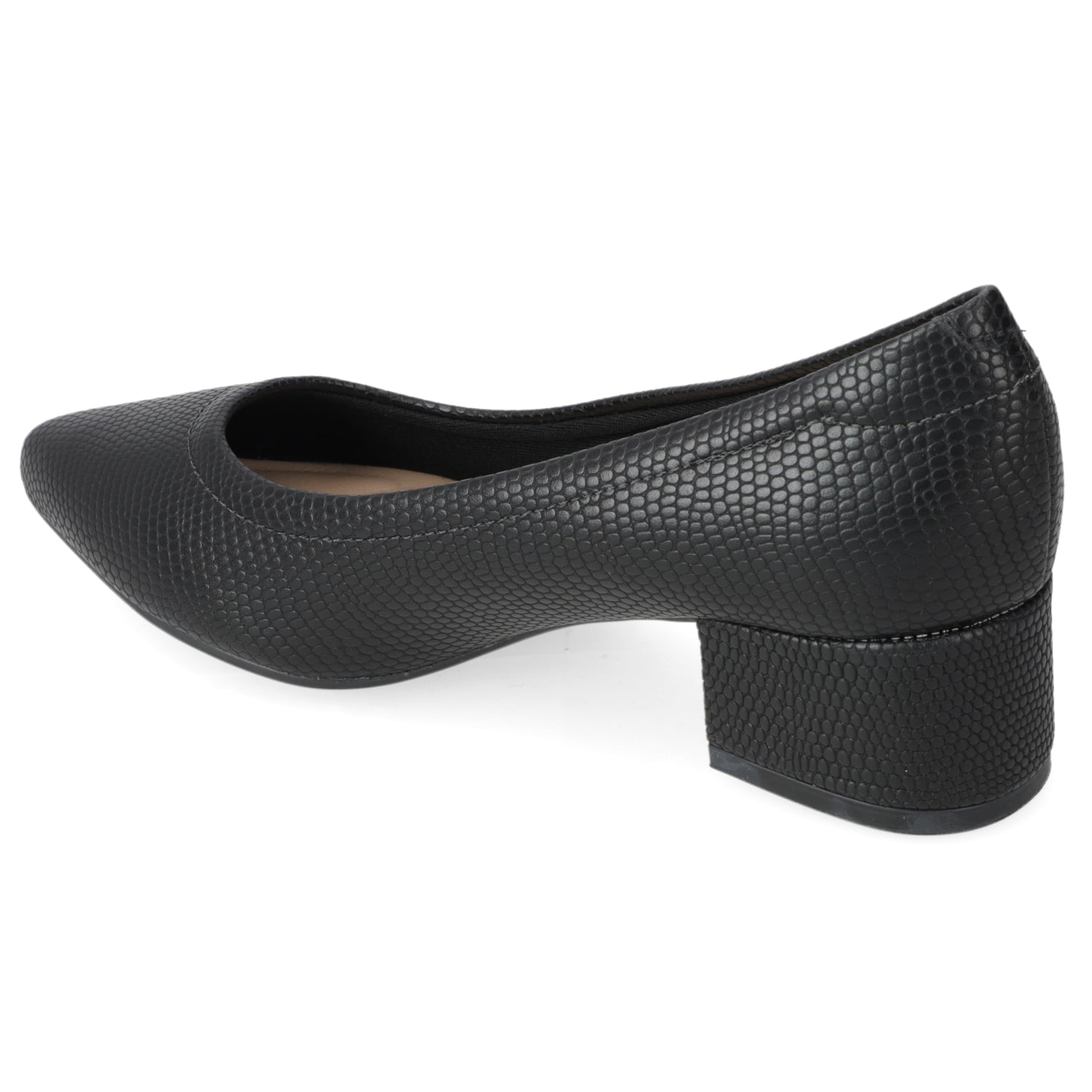 Taco Ancho 3 cm Negro Modare