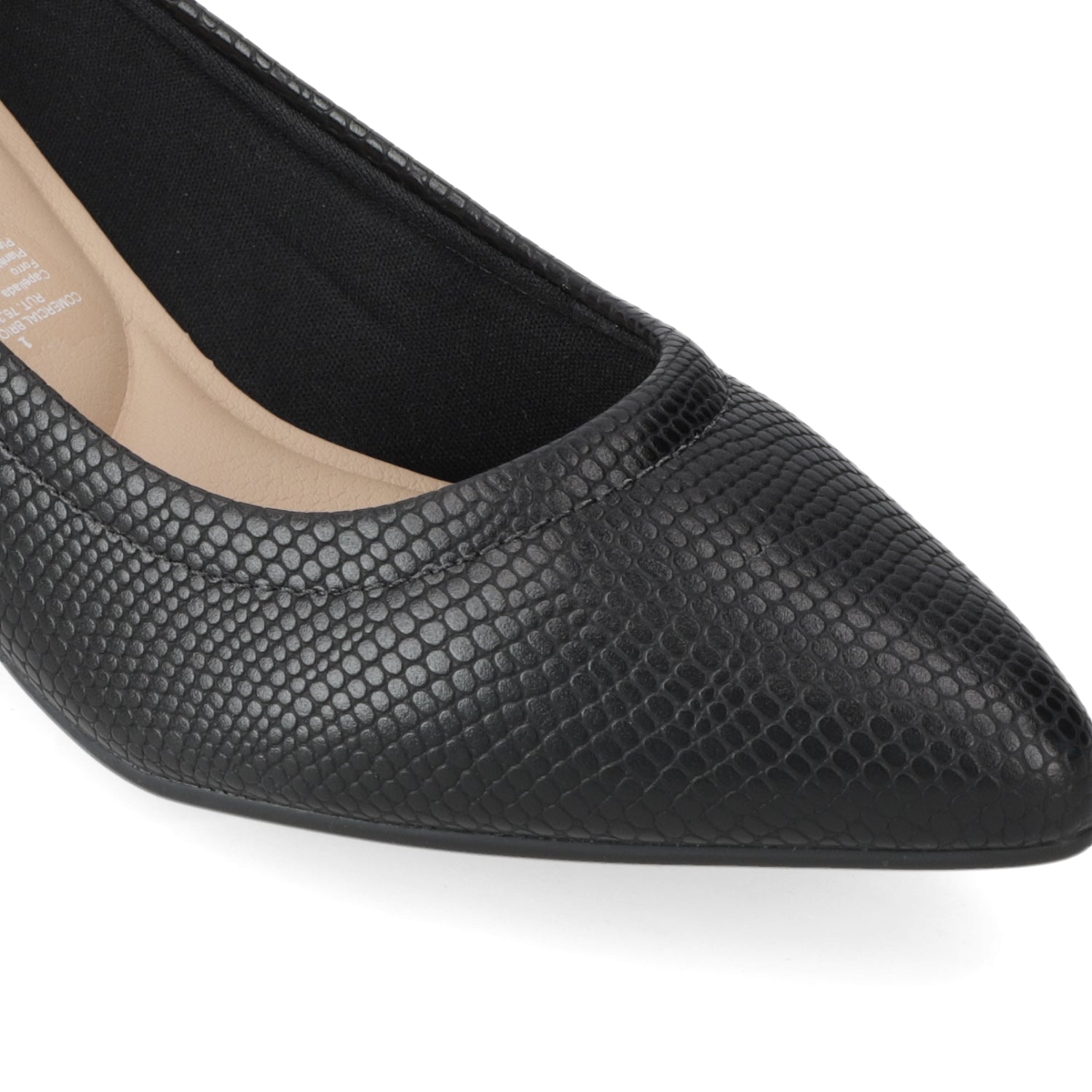 Taco Ancho 3 cm Negro Modare