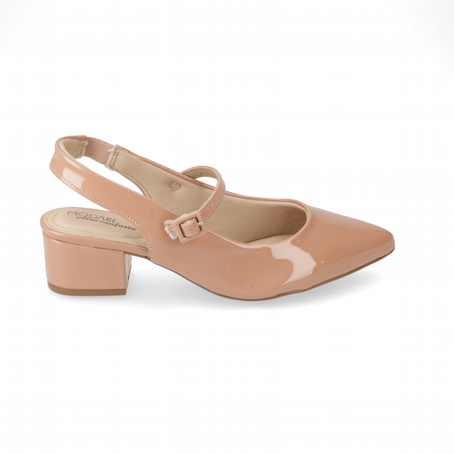 Taco Ancho 5 cm Nude Modare 35 / Nude