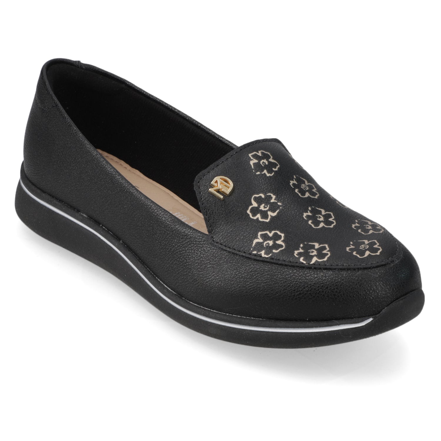 Zapatilla Casual Mujer Modare Negro