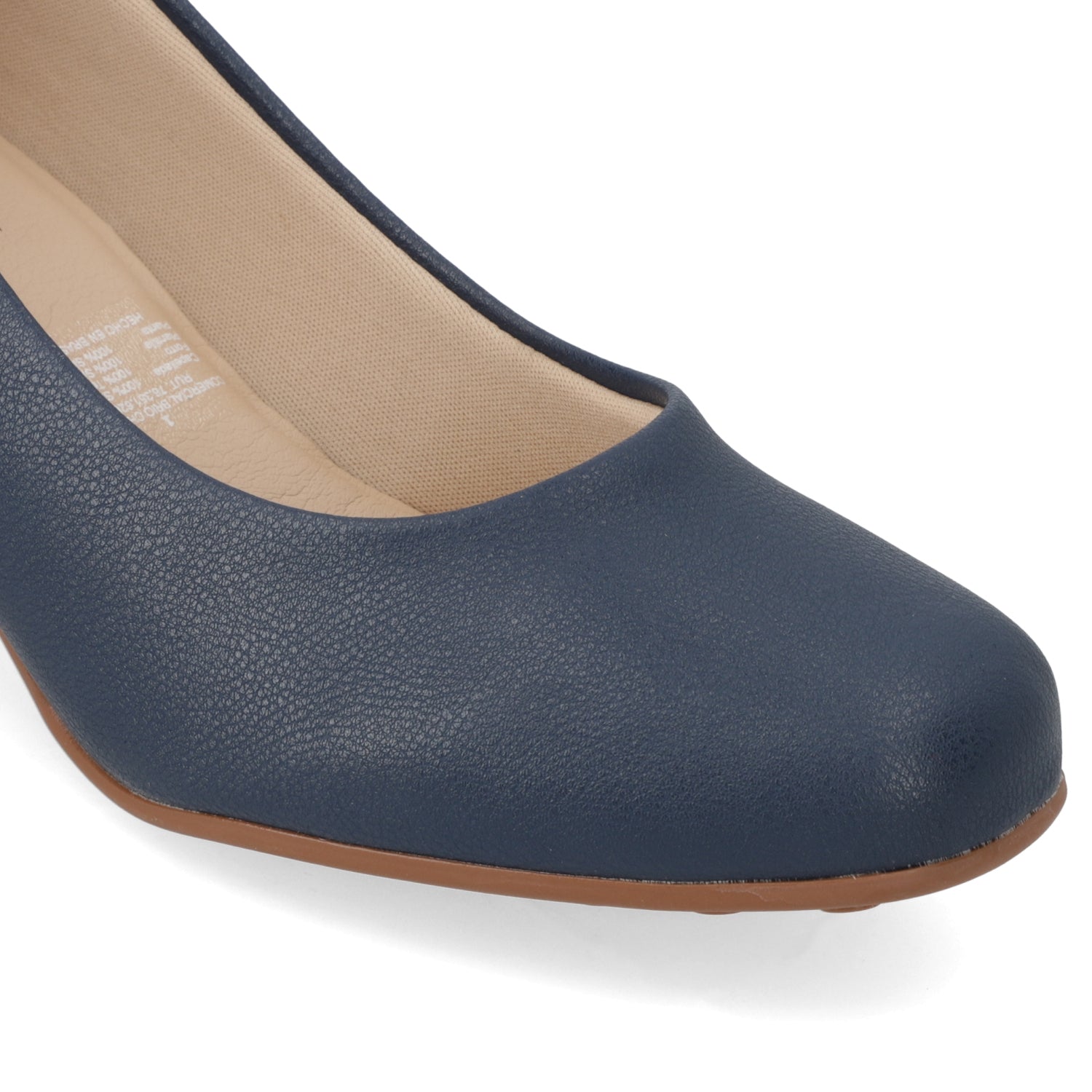 Taco Ancho 5 cm Azul Marino Modare 35 / Azul Marino