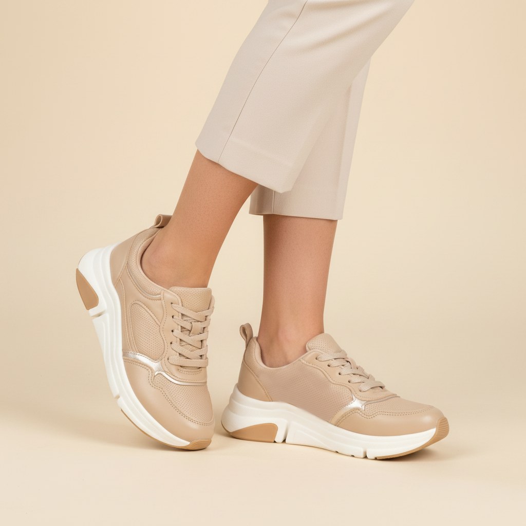 Zapatilla Beige Modare 35 / Beige