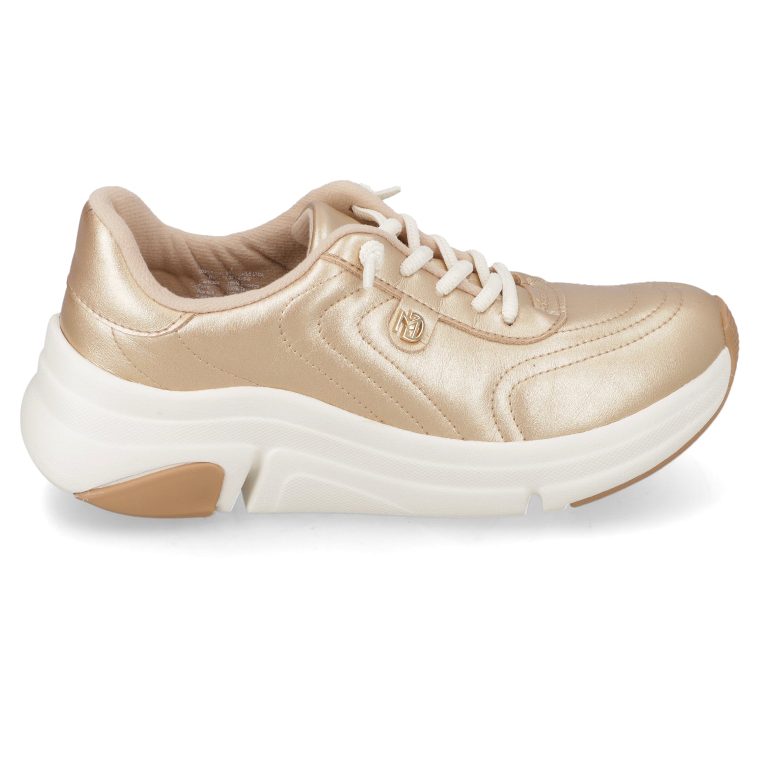 Zapatilla Dorada Modare 35 / Dorado