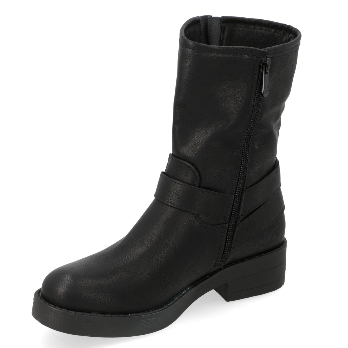 Bota Negra con Hebillas 35 / Negro