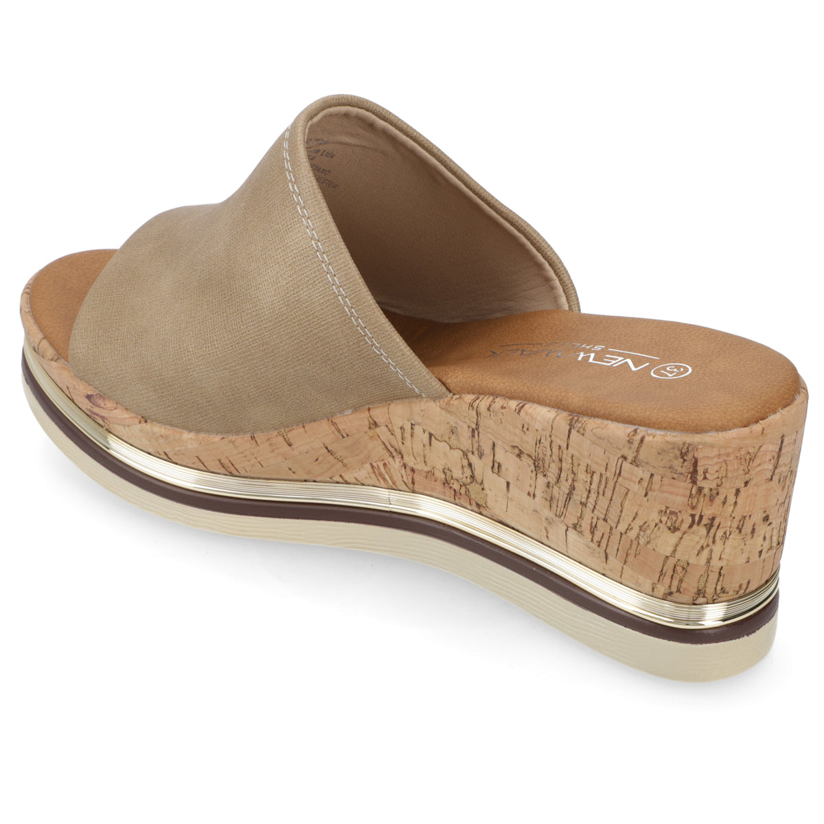 Sandalia Sandalia Beige New Walk Ecocuero 35 / Beige