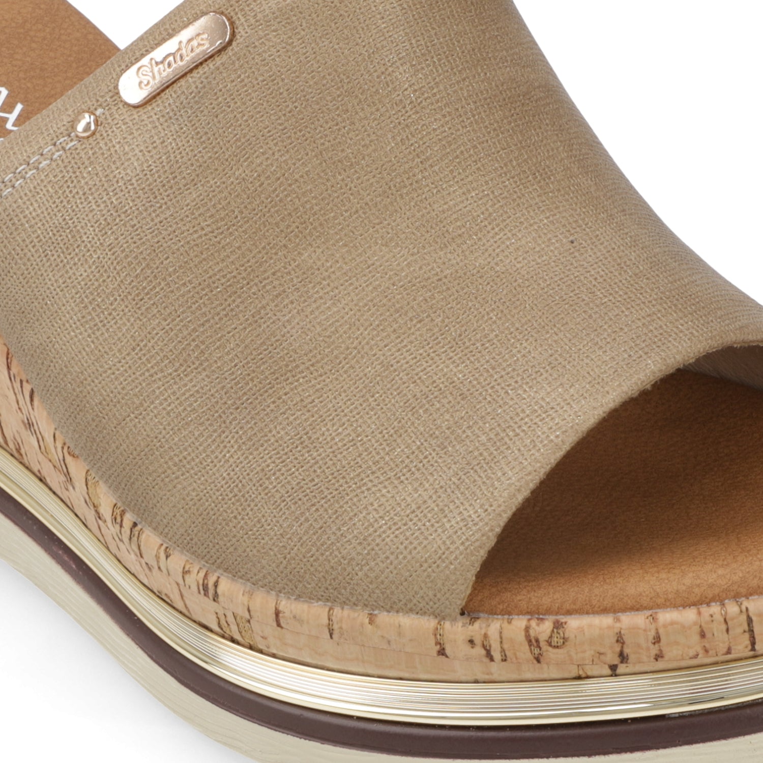 Sandalia Sandalia Beige New Walk Ecocuero 35 / Beige