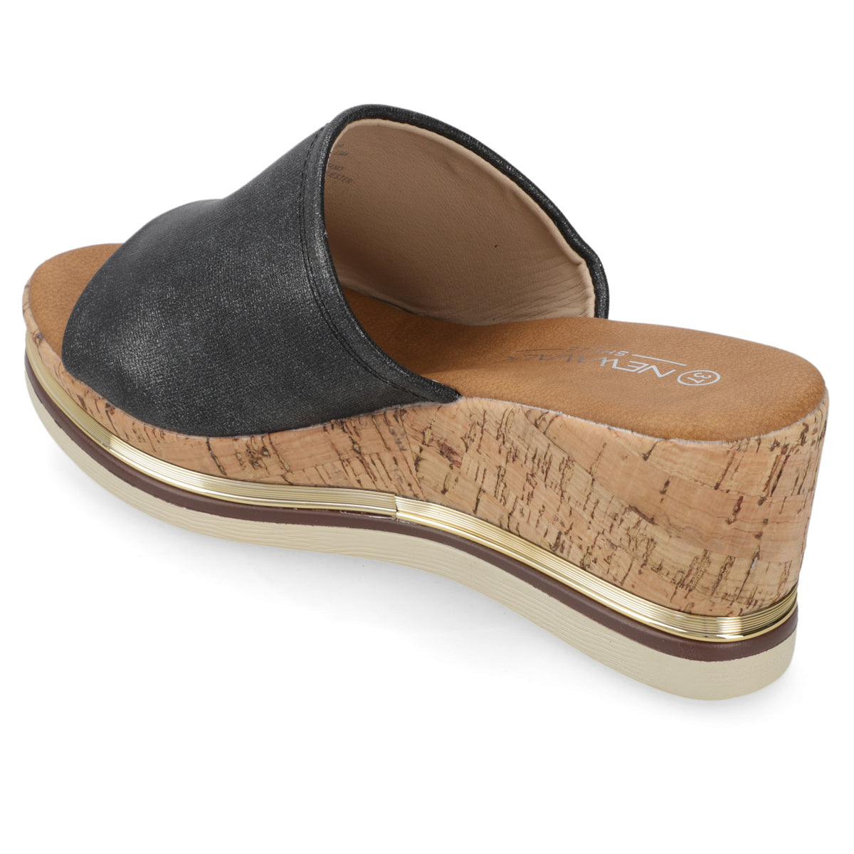 Sandalia Sandalia Negro New Walk Ecocuero 35 / Negro