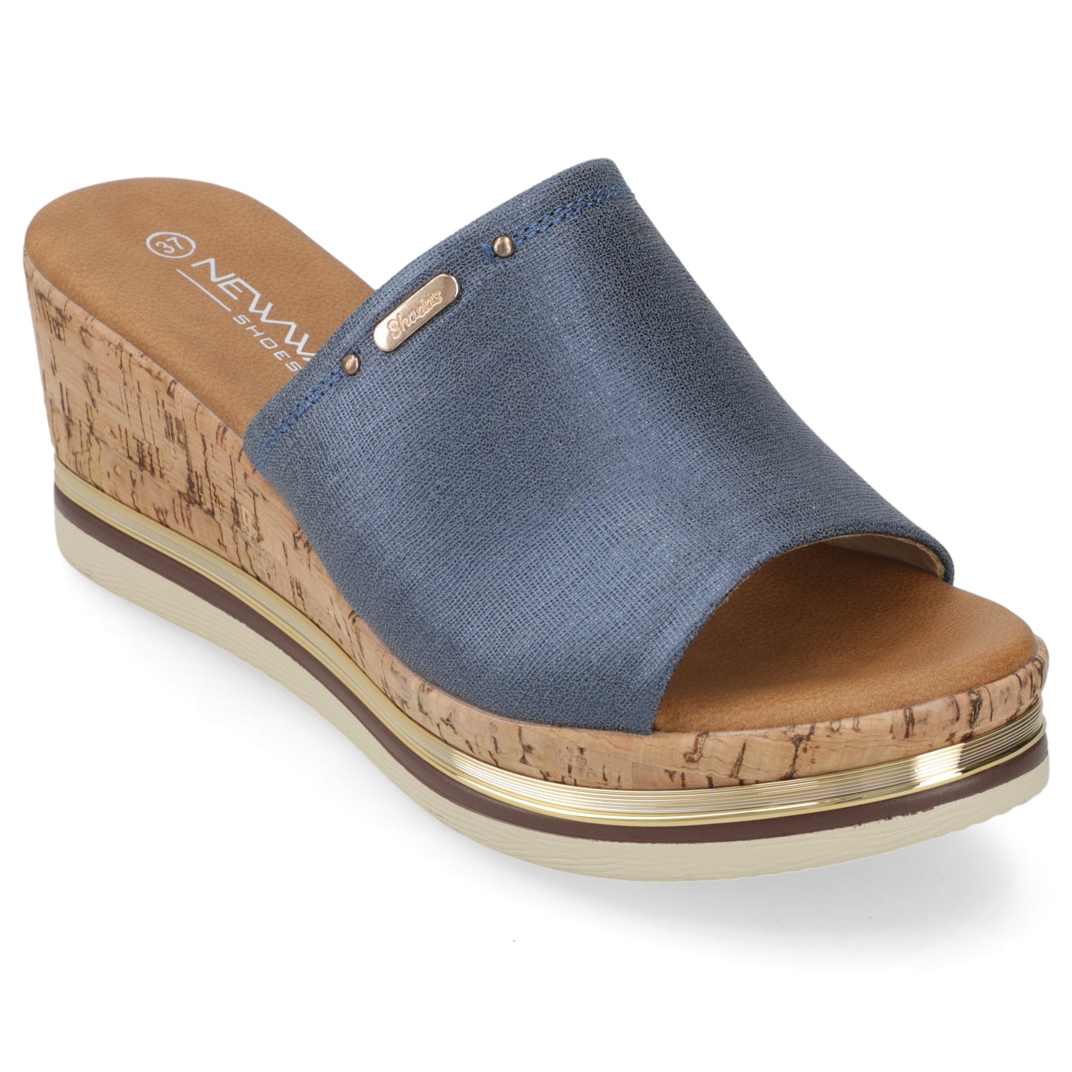 Sandalia Sandalia Azul Marino New Walk Ecocuero 35 / Azul Marino