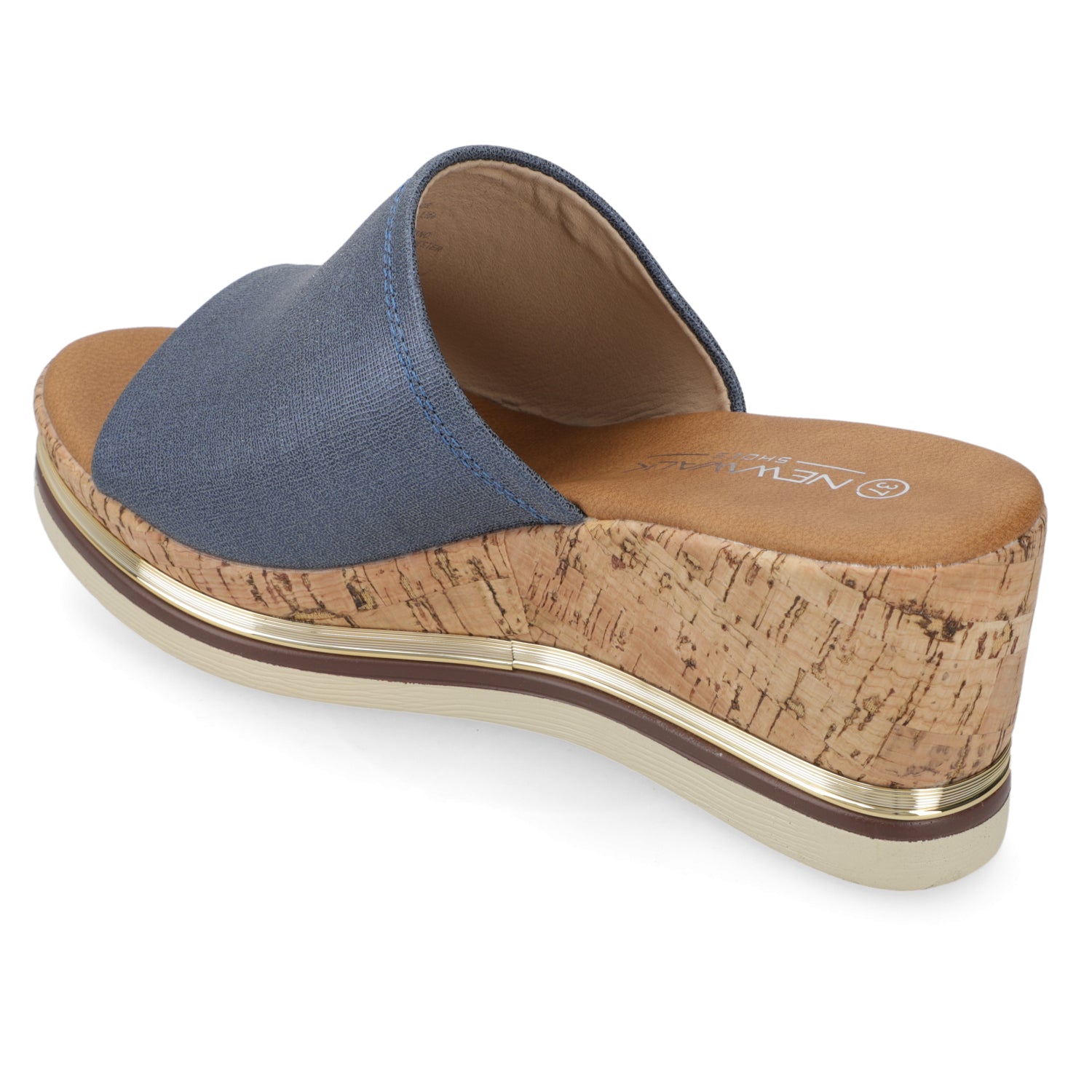 Sandalia Sandalia Azul Marino New Walk Ecocuero 35 / Azul Marino