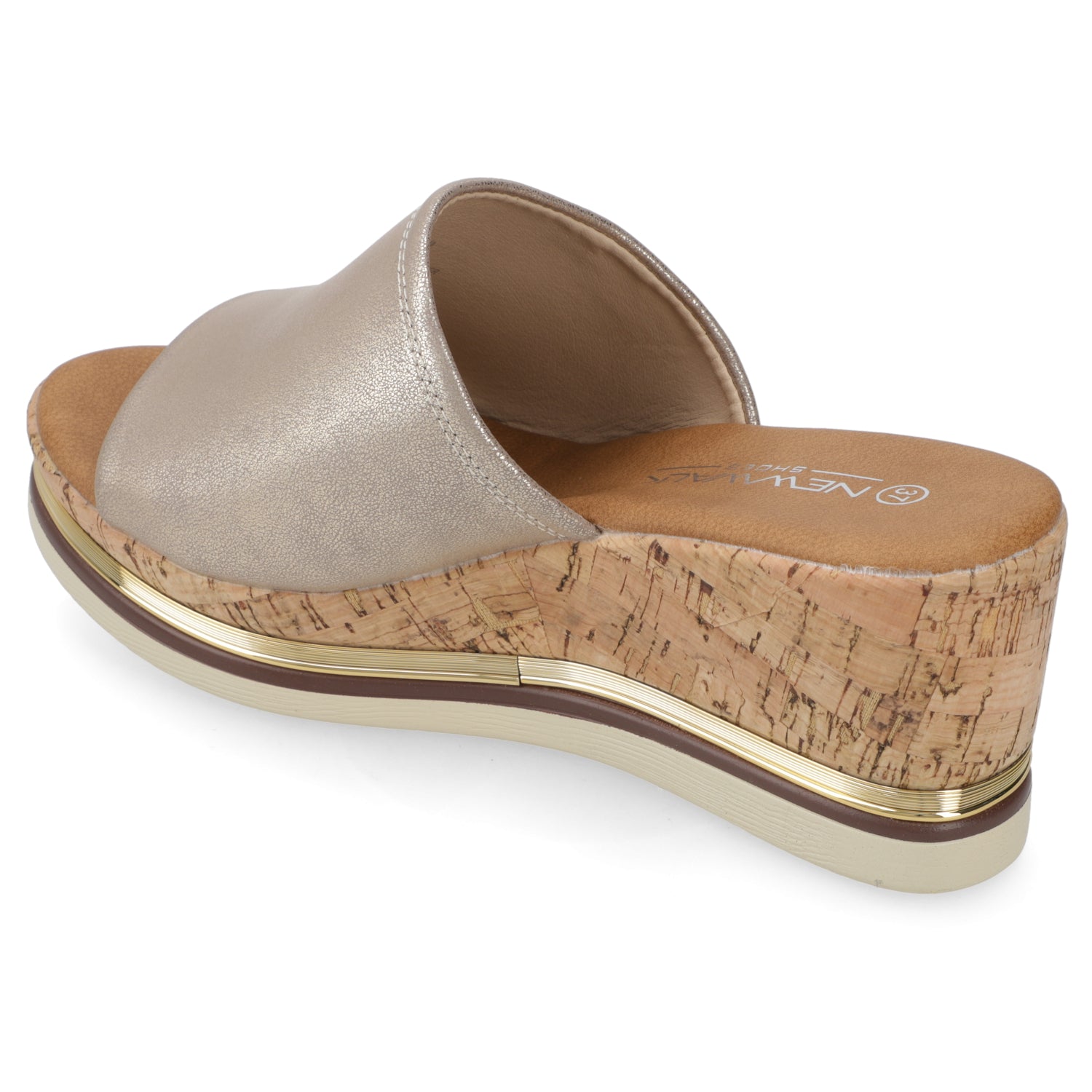 Sandalia Sandalia Dorado New Walk Ecocuero 35 / Dorado