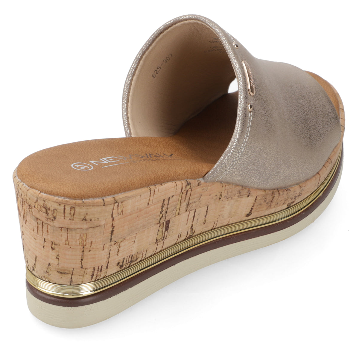 Sandalia Sandalia Dorado New Walk Ecocuero 35 / Dorado