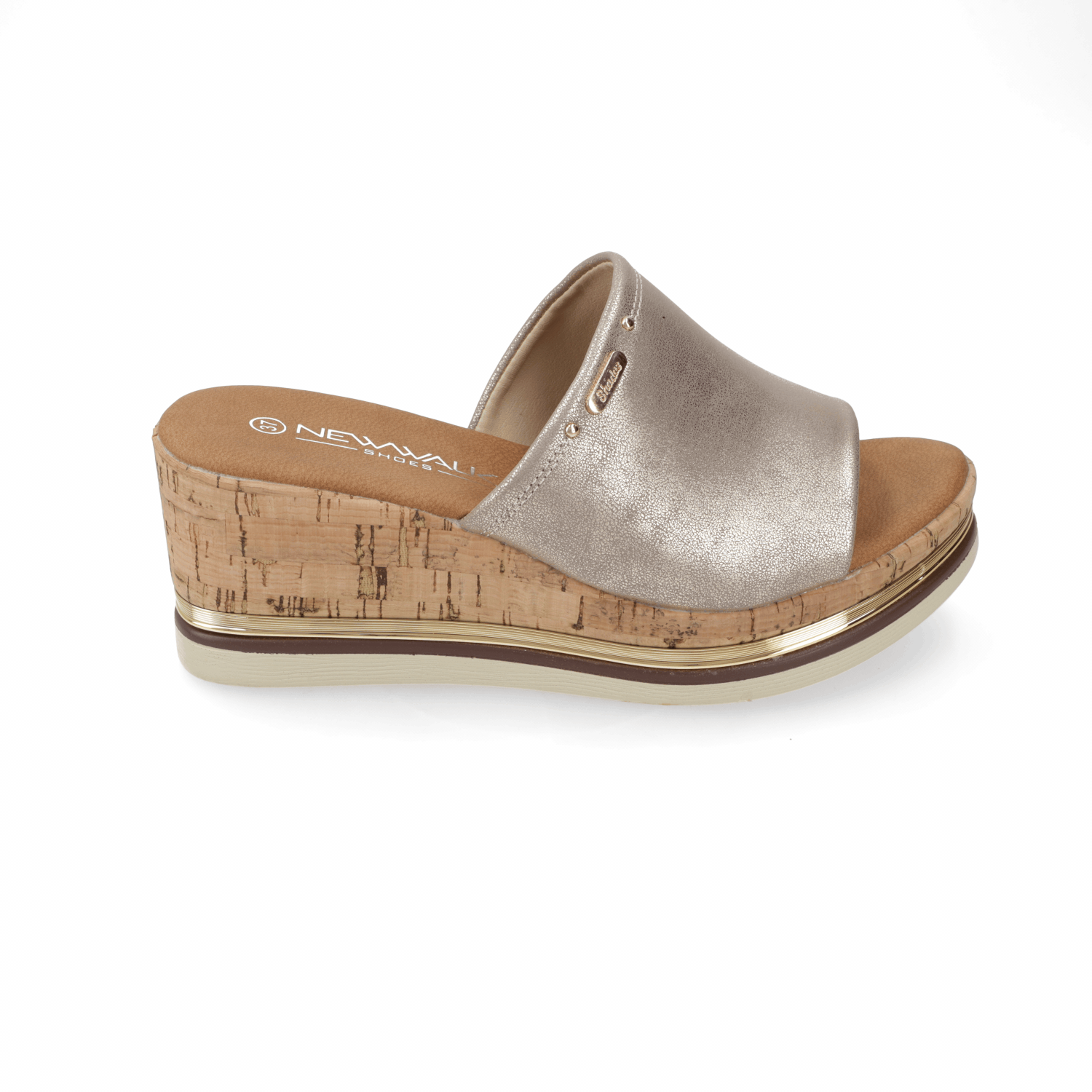 Sandalia Sandalia Dorado New Walk Ecocuero 35 / Dorado