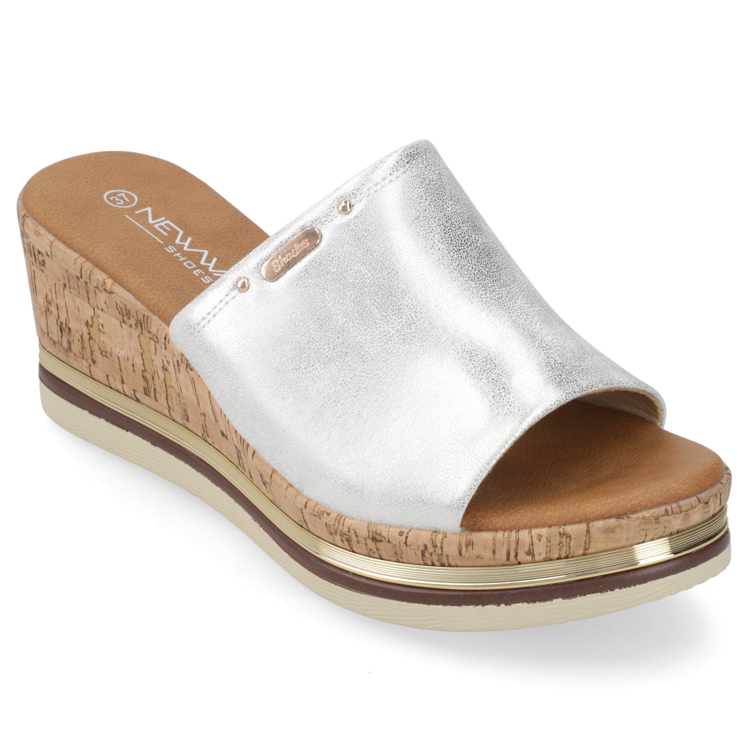 Sandalia Sandalia Dorado New Walk Ecocuero 35 / Dorado