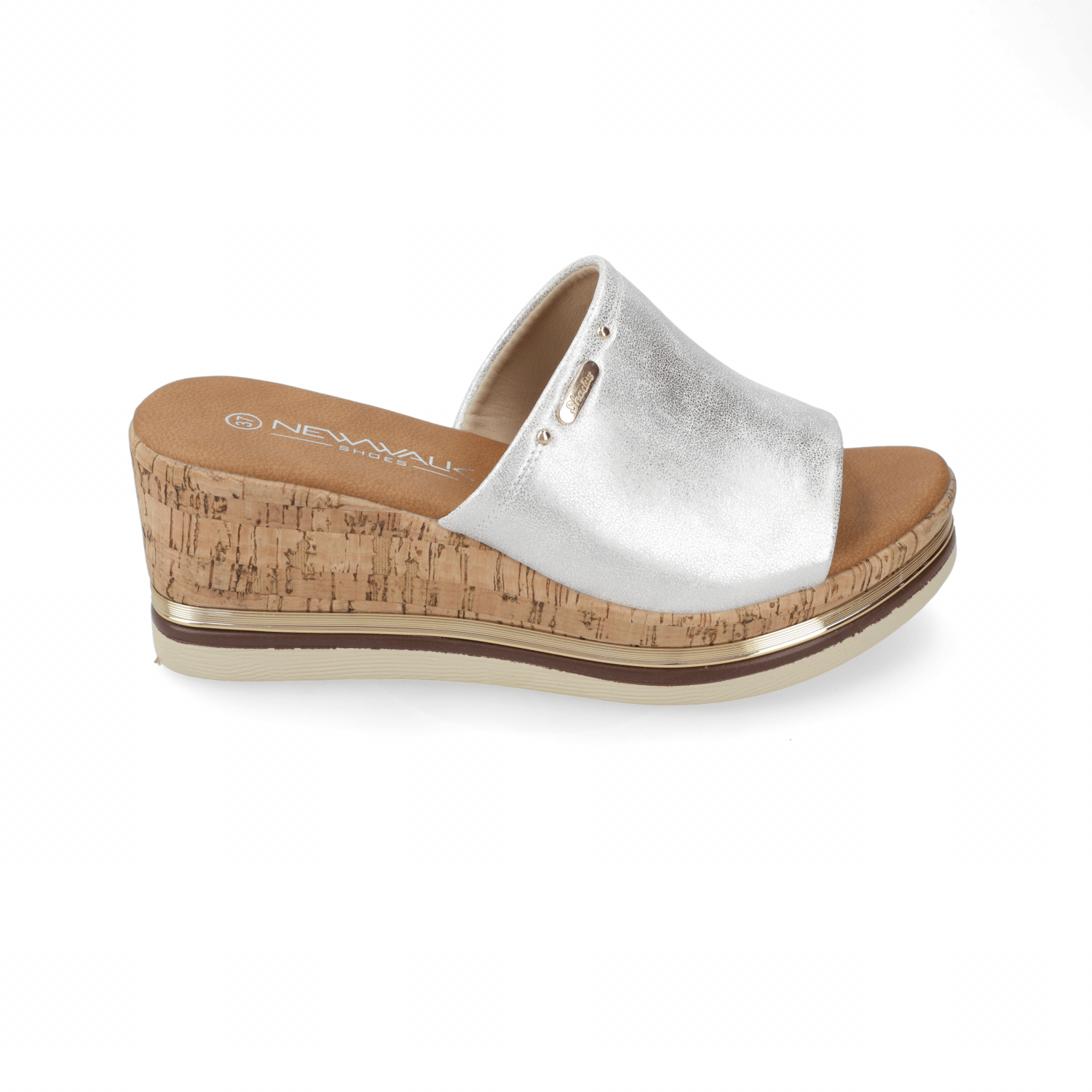 Sandalia Sandalia Dorado New Walk Ecocuero 35 / Dorado