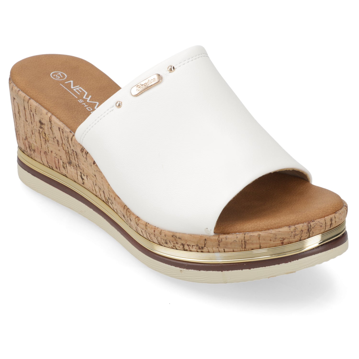 Sandalia Sandalia Blanco New Walk Ecocuero 35 / Blanco