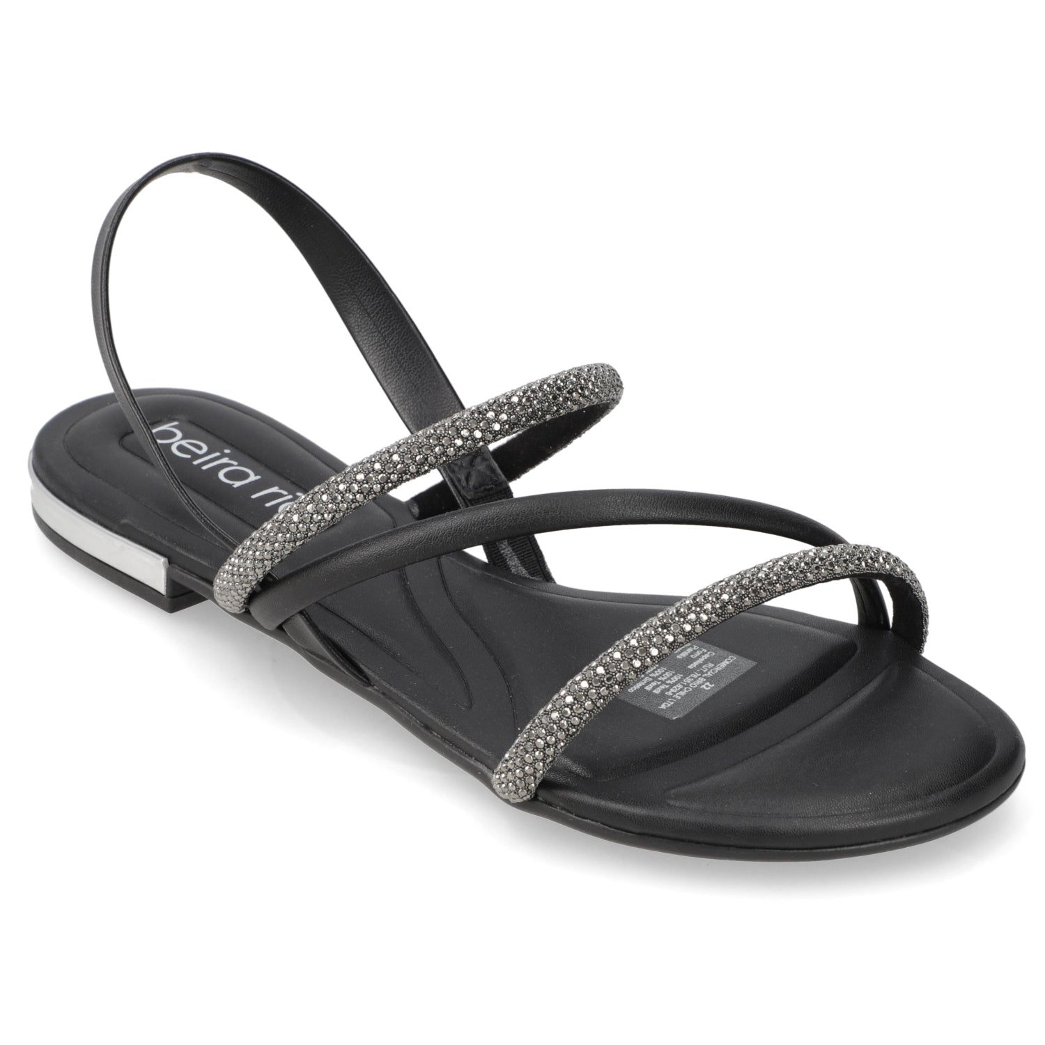 Sandalia Negro Beira Rio 35 / Negro