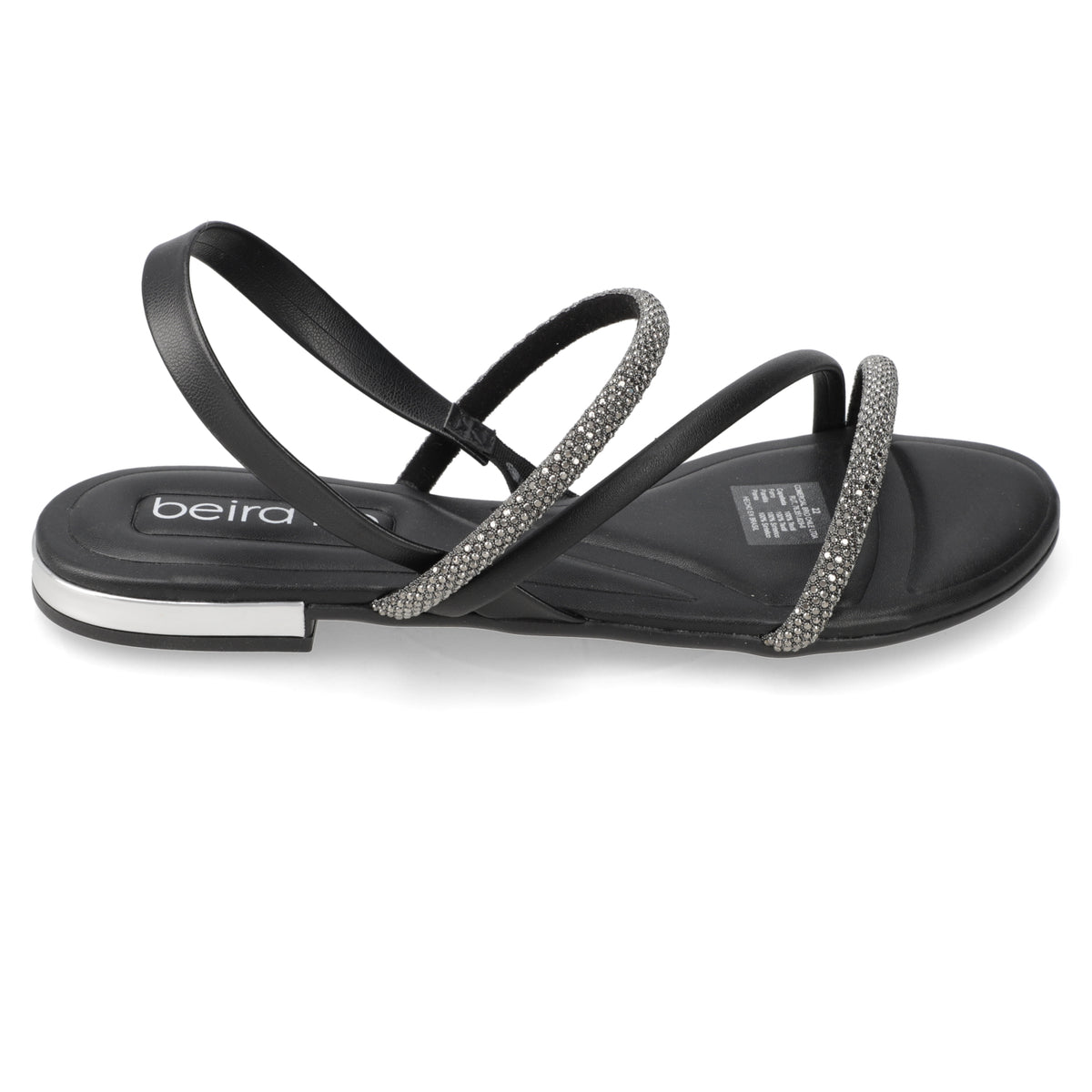 Sandalia Negro Beira Rio 35 / Negro