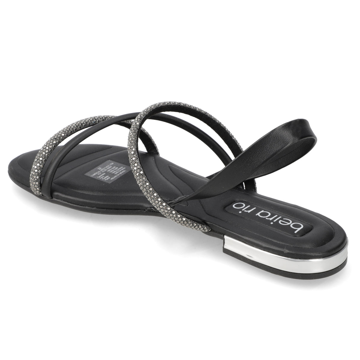 Sandalia Negro Beira Rio 35 / Negro
