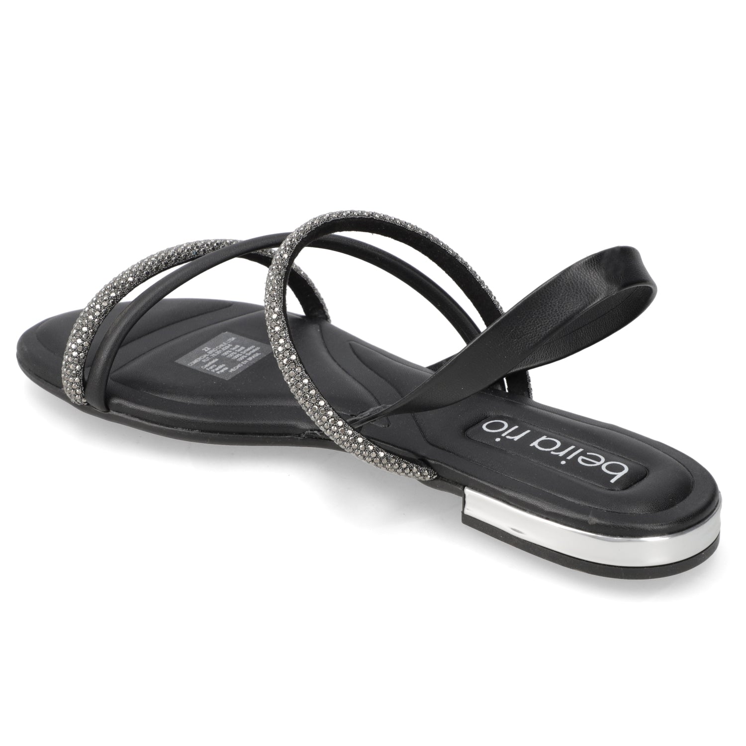 Sandalia Negro Beira Rio 35 / Negro