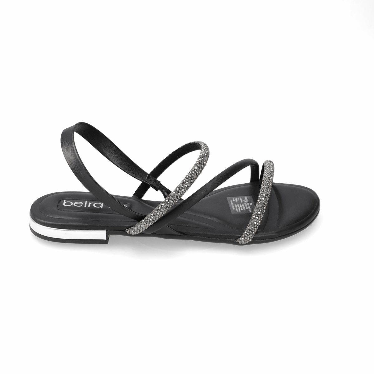 Sandalia Negro Beira Rio 35 / Negro