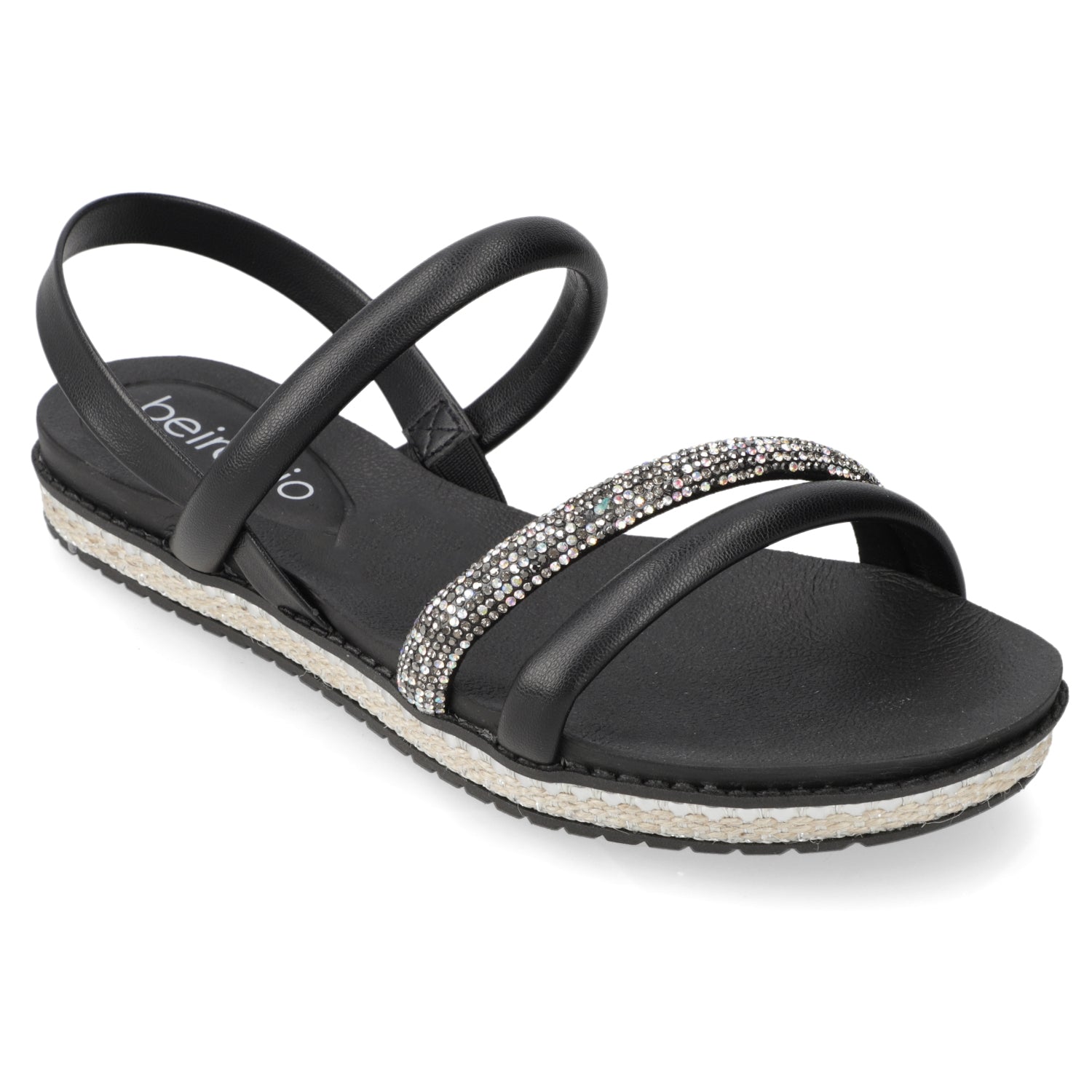 Sandalia Negro Beira Rio 35 / Negro