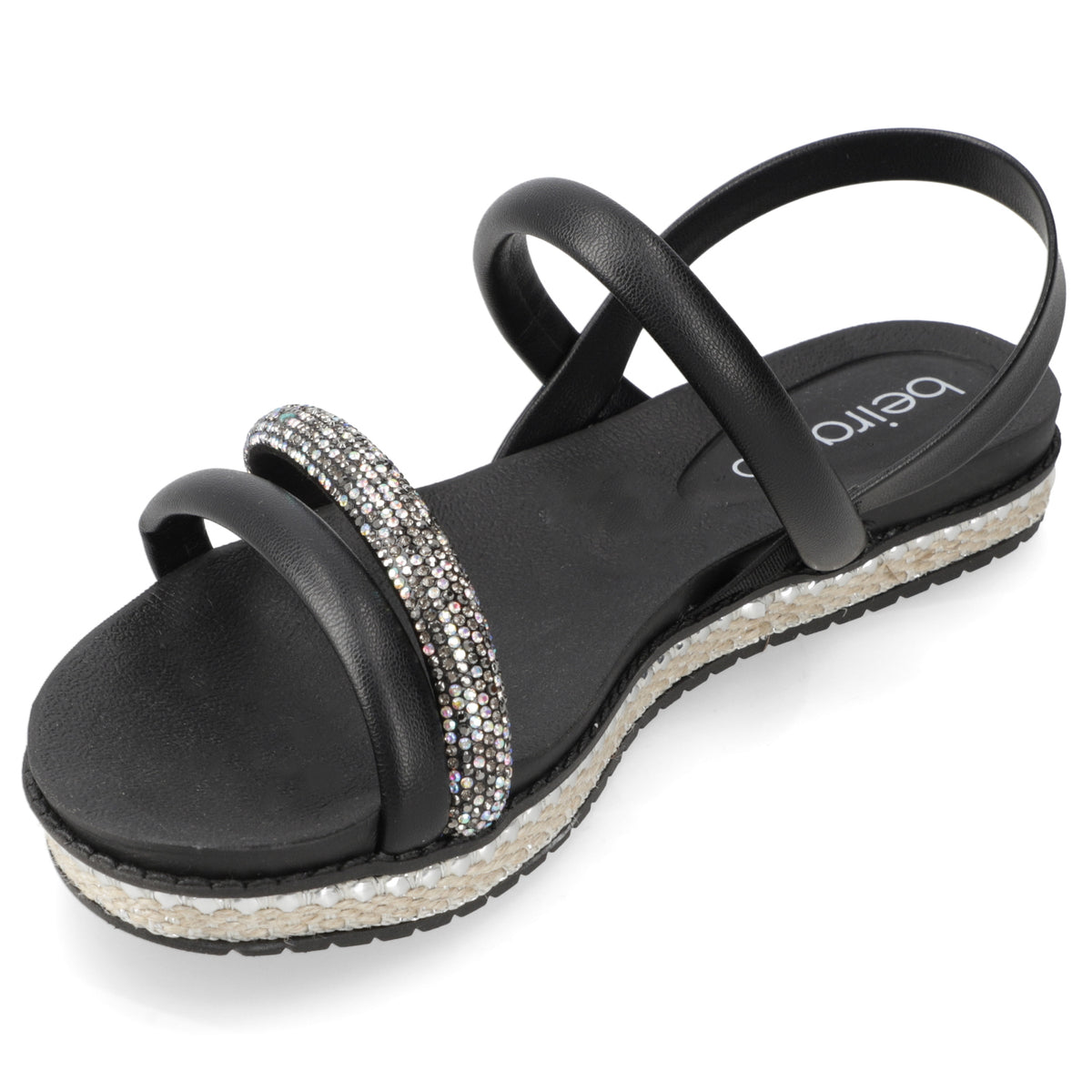 Sandalia Negro Beira Rio 35 / Negro