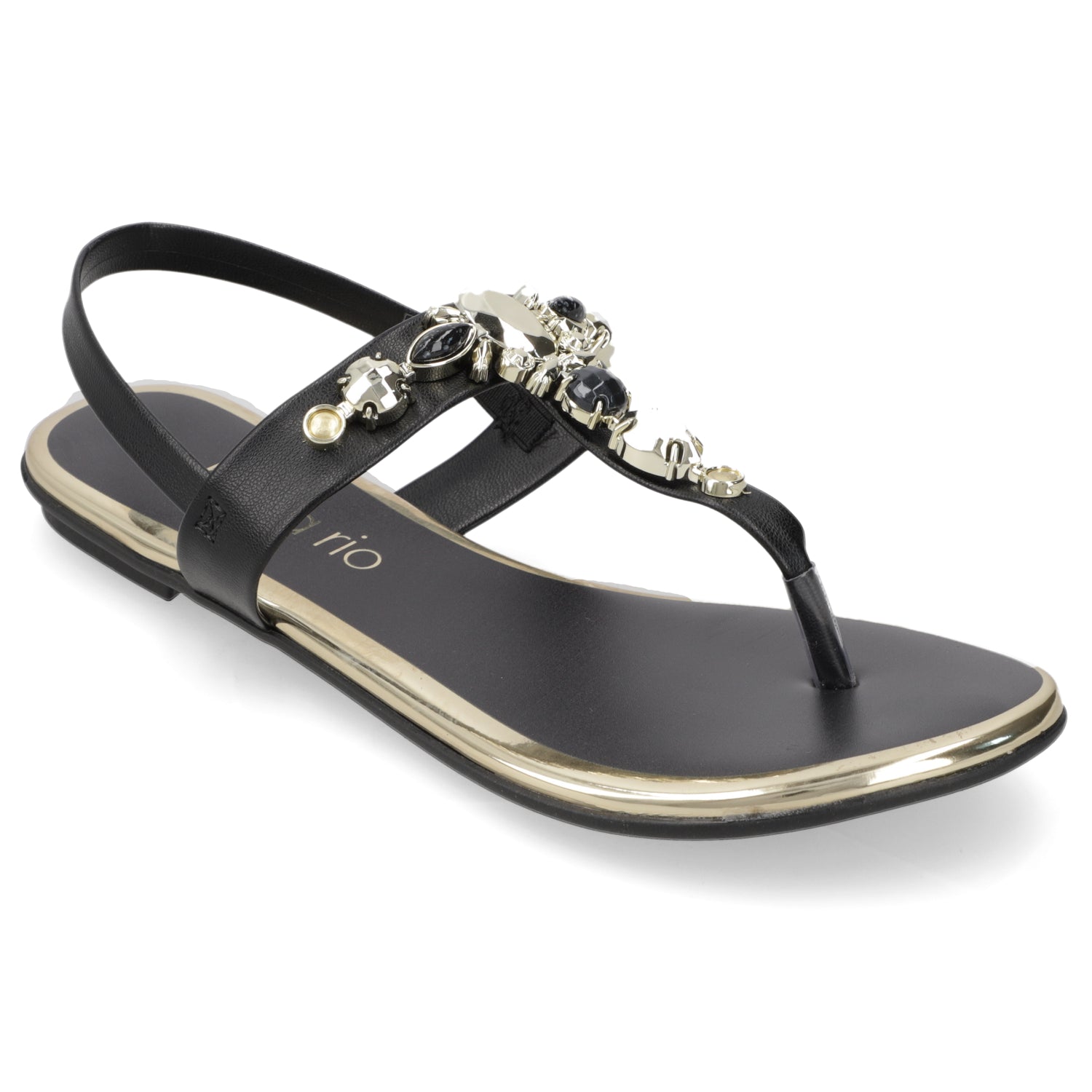 Sandalia Plana 35 / Negro