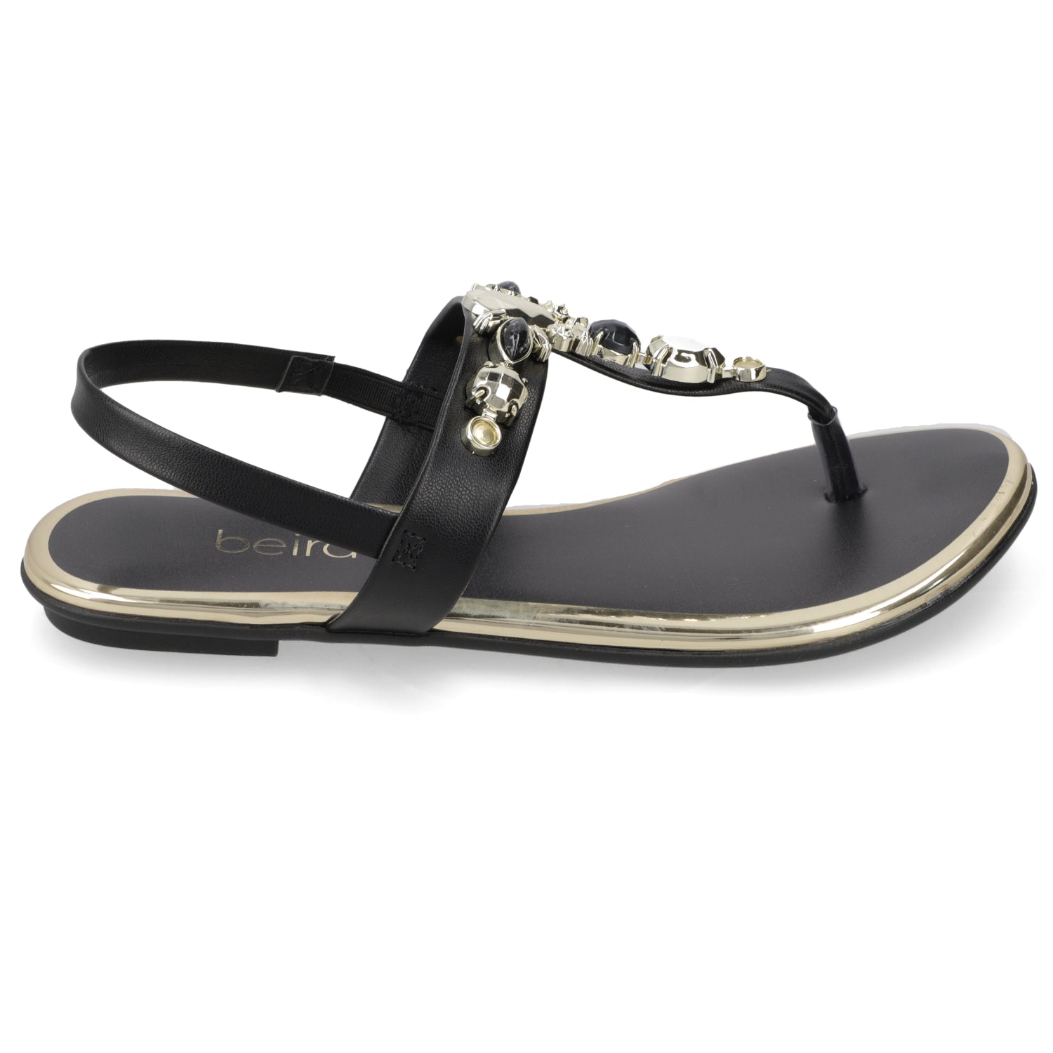 Sandalia Plana 35 / Negro