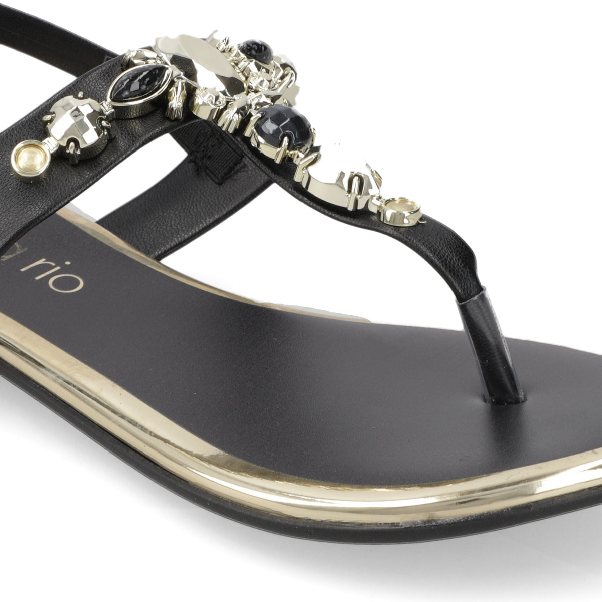 Sandalia Plana 35 / Negro