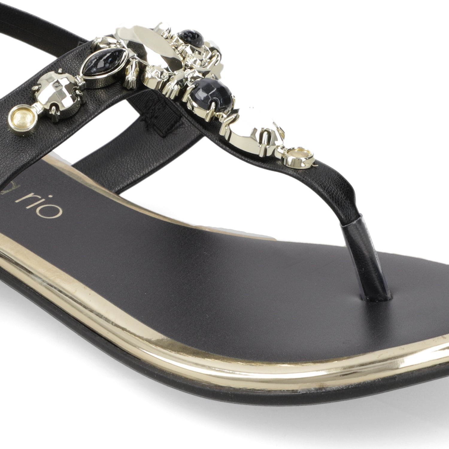 Sandalia Plana 35 / Negro