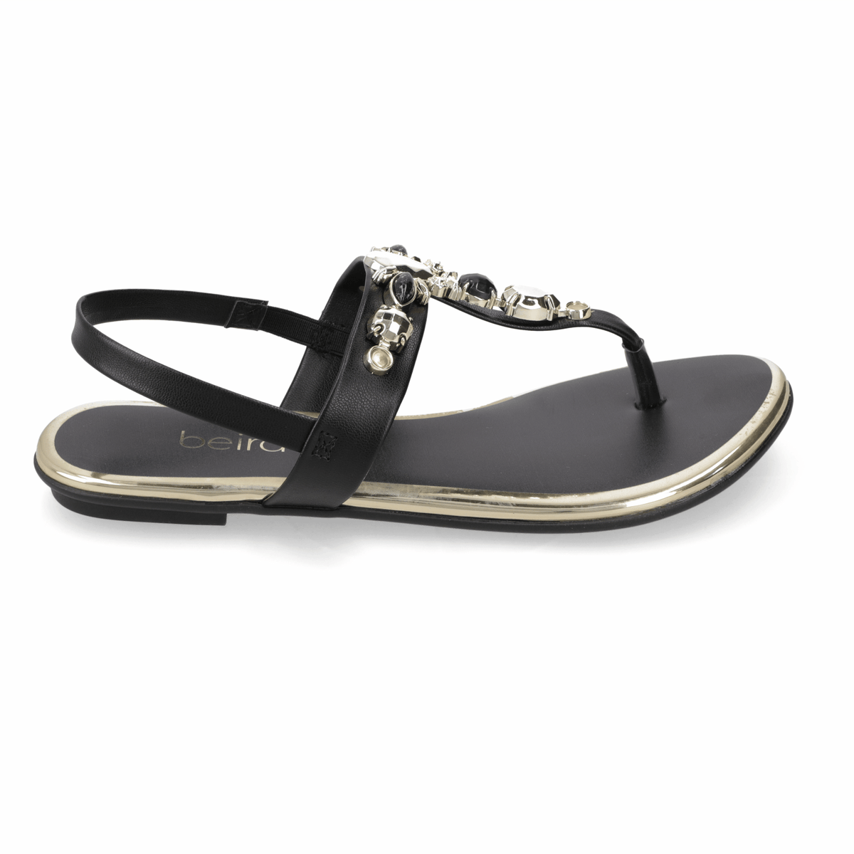 Sandalia Plana 35 / Negro
