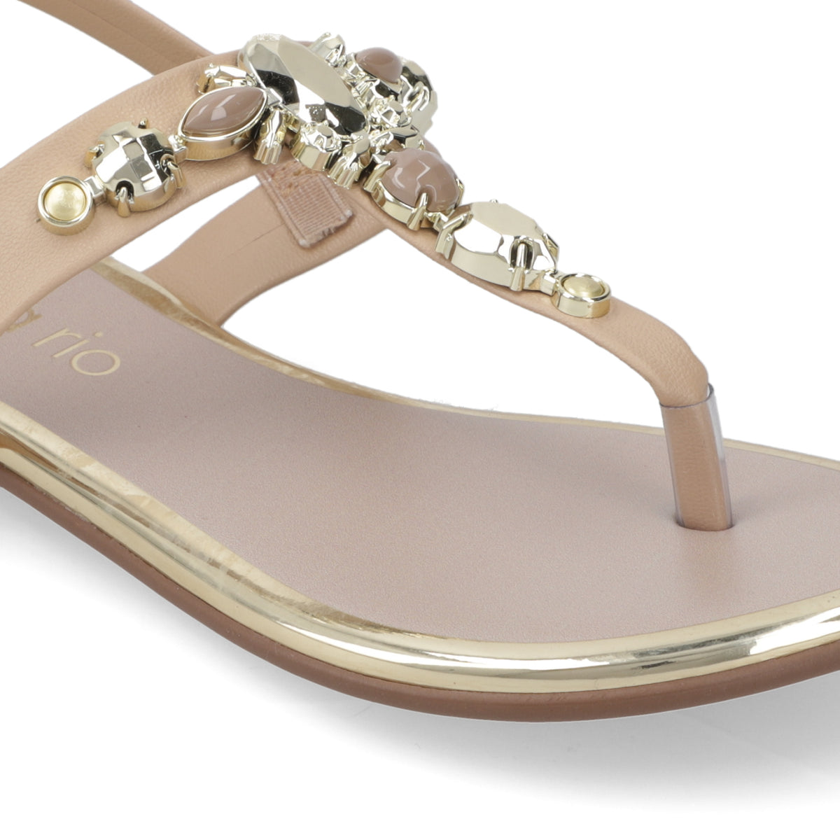 Sandalia Plana 35 / Nude