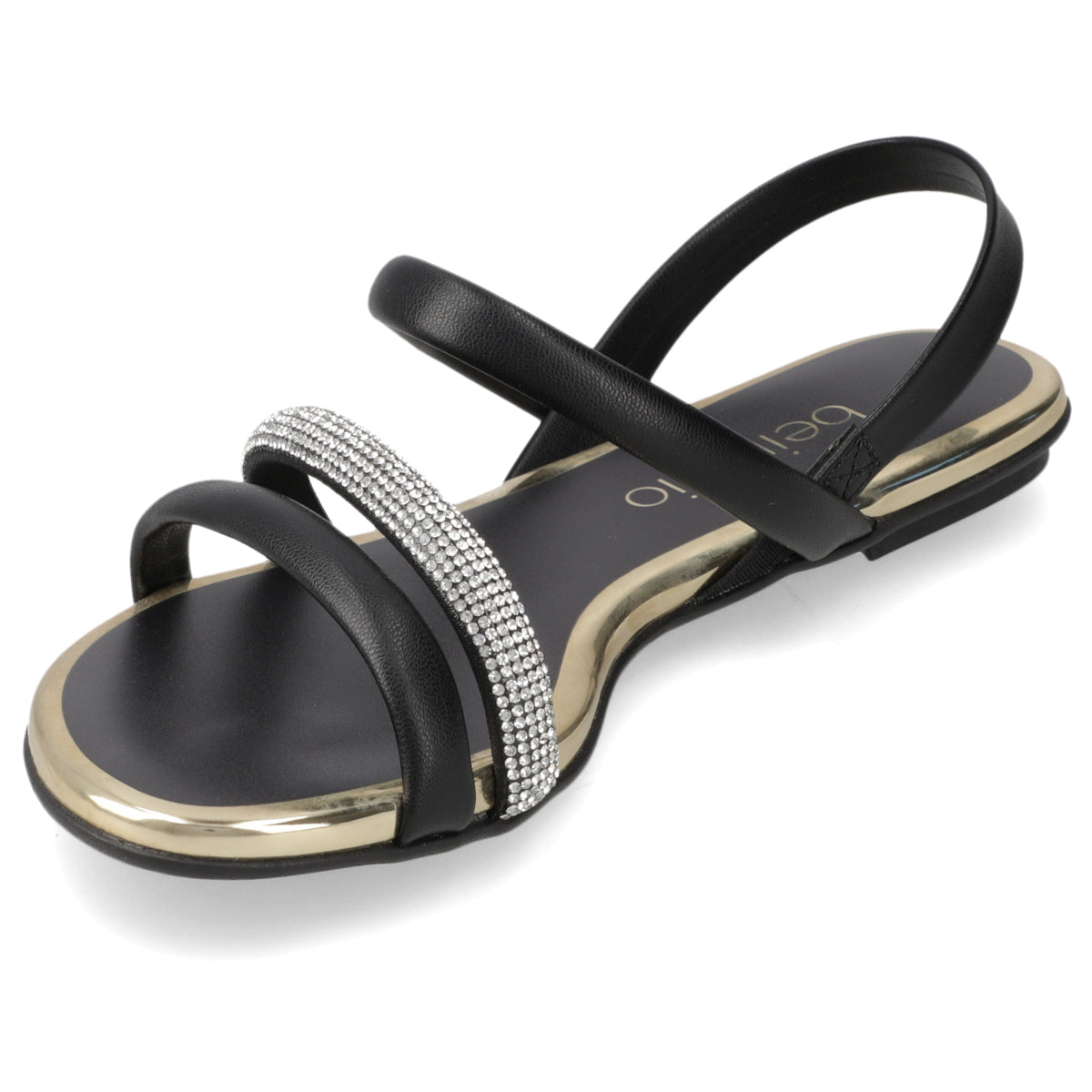 Sandalia Negro Beira Rio 35 / Negro