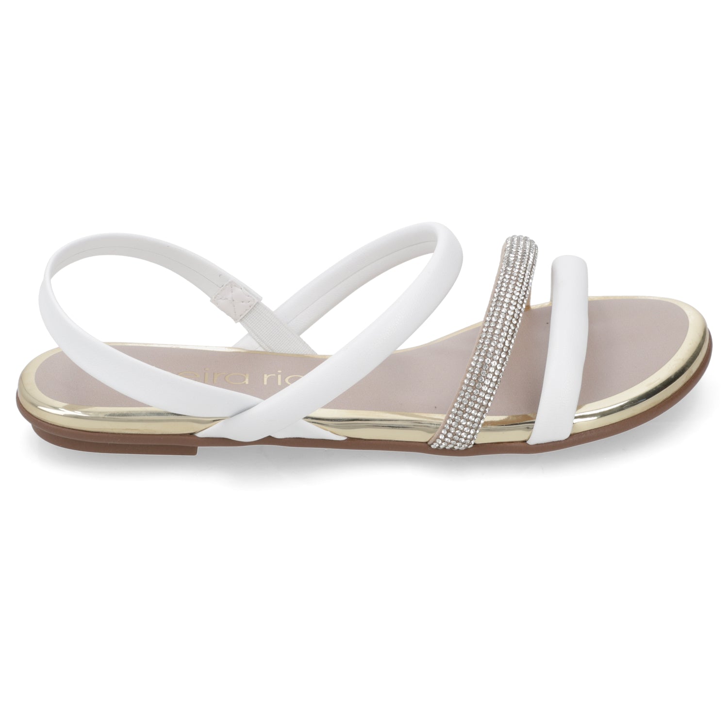 Sandalia Blanco Beira Rio Ecocuero 35 / Blanco