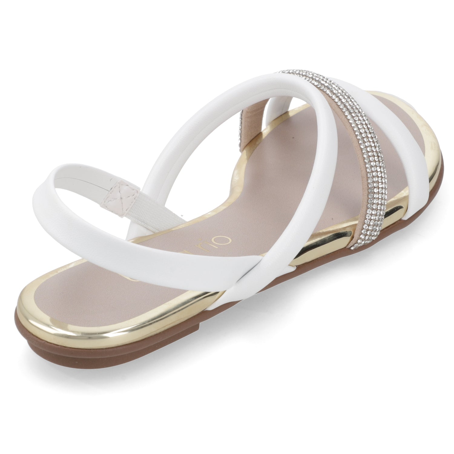 Sandalia Blanco Beira Rio Ecocuero 35 / Blanco