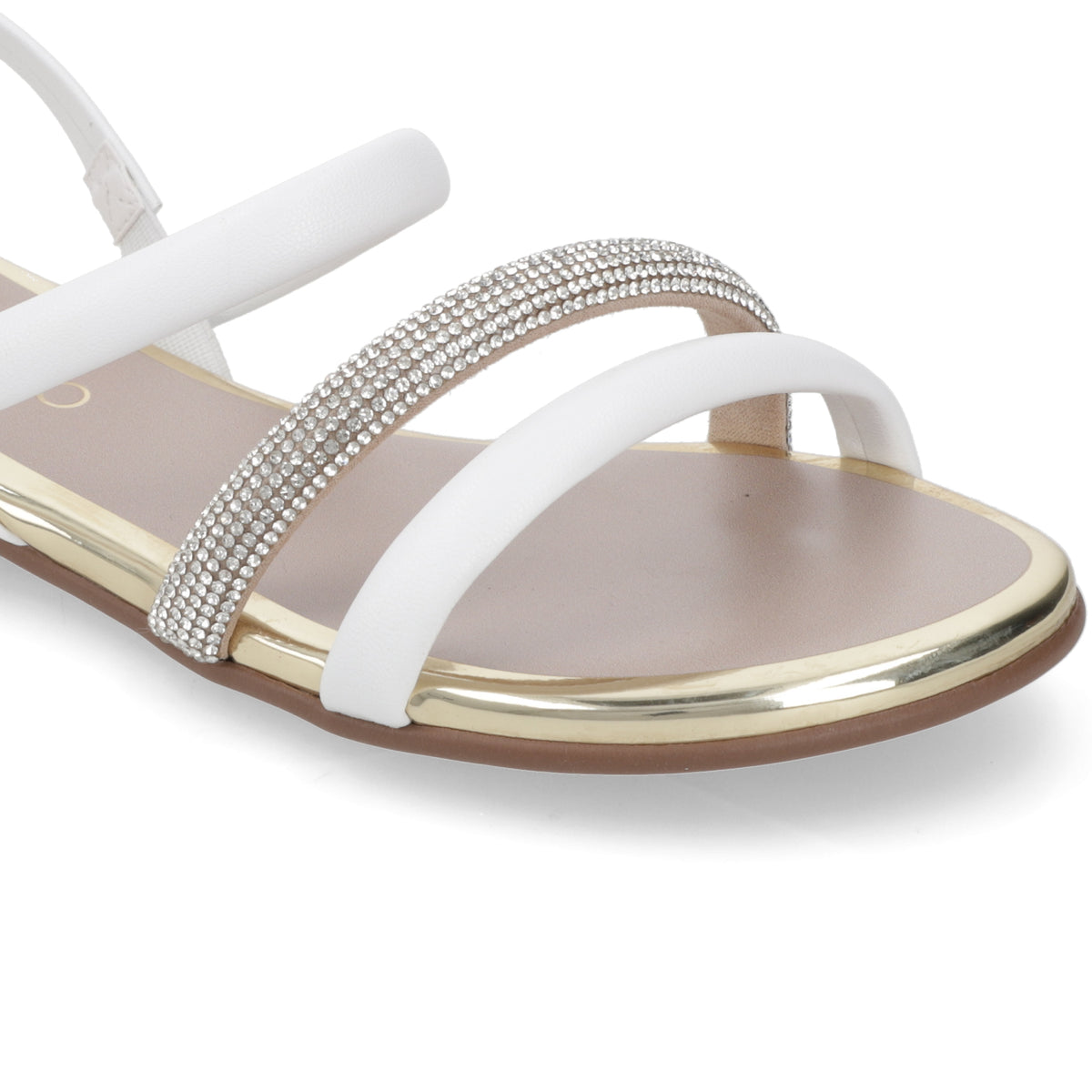 Sandalia Blanco Beira Rio Ecocuero 35 / Blanco