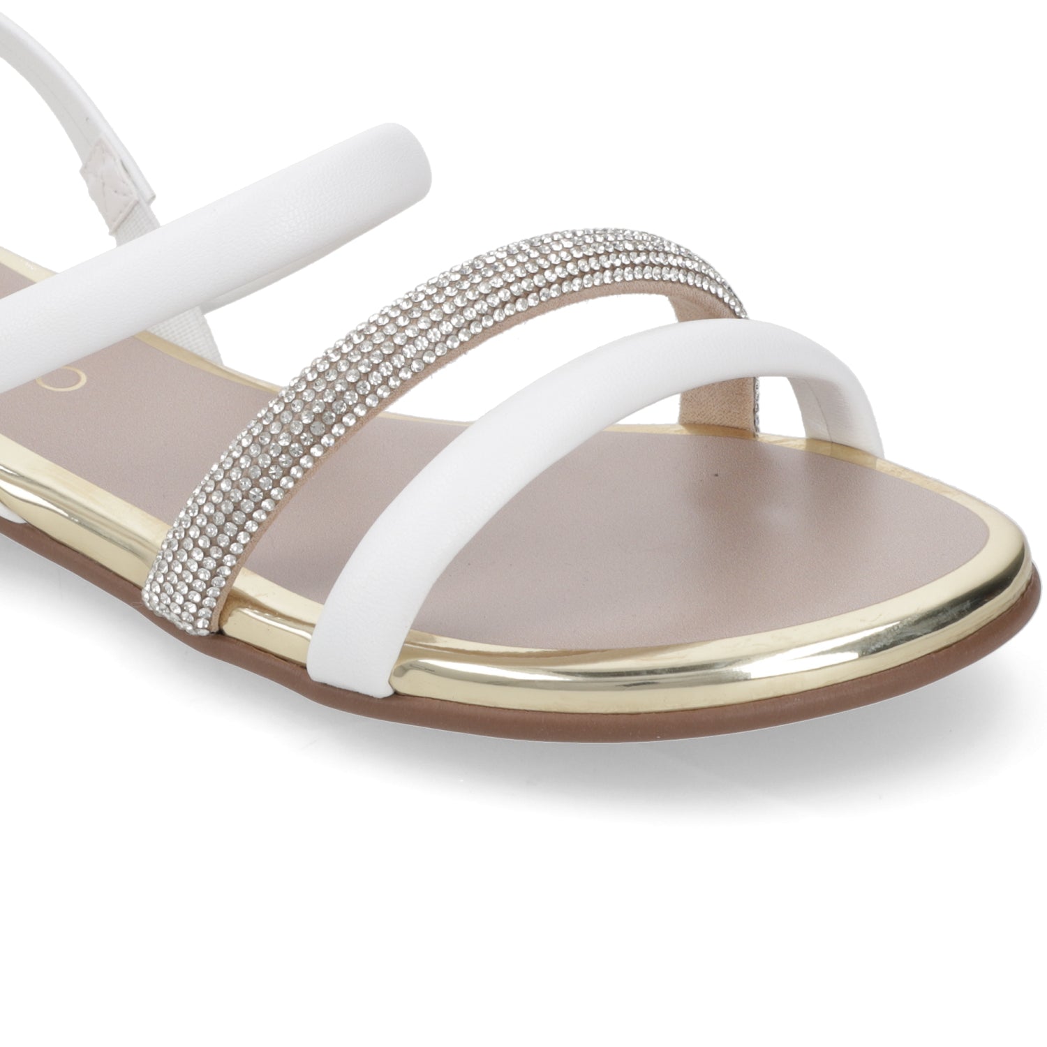 Sandalia Blanco Beira Rio Ecocuero 35 / Blanco