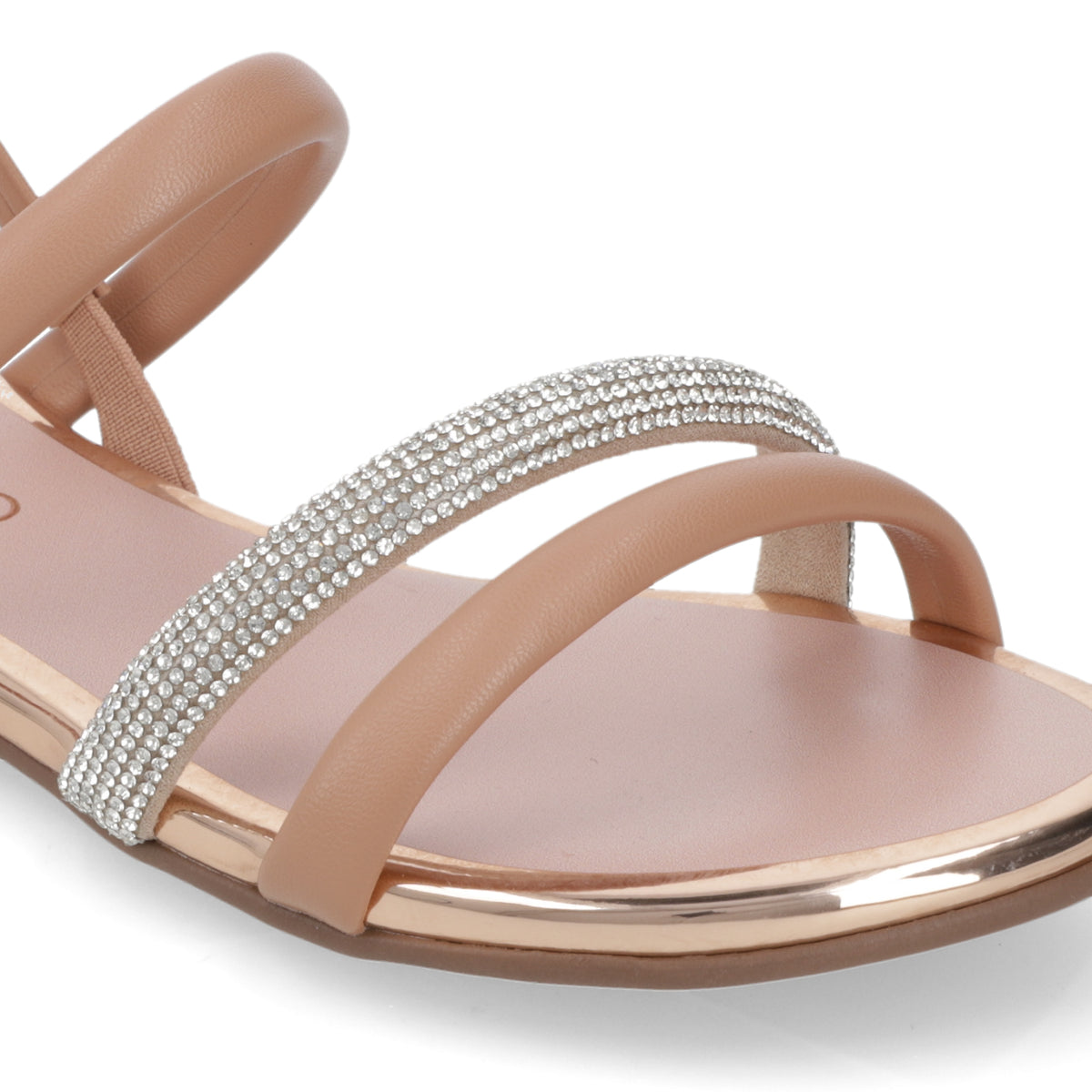 Sandalia Nude Beira Rio Ecocuero 35 / Nude