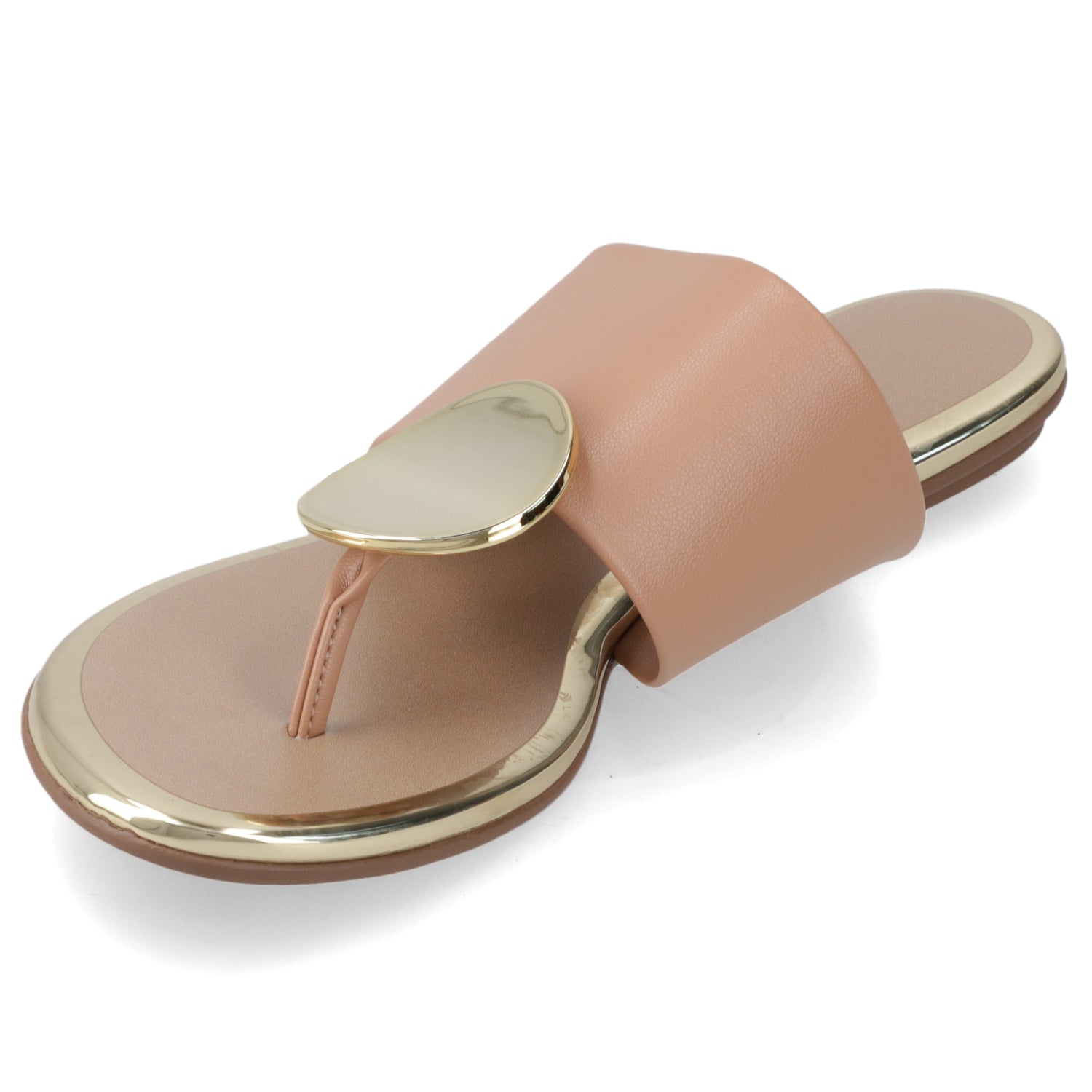 Sandalia Nude Beira Rio Ecocuero