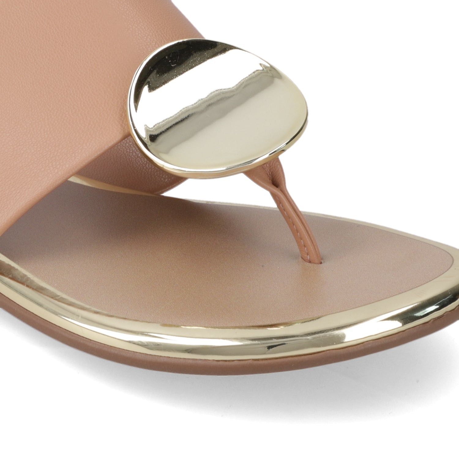 Sandalia Nude Beira Rio Ecocuero