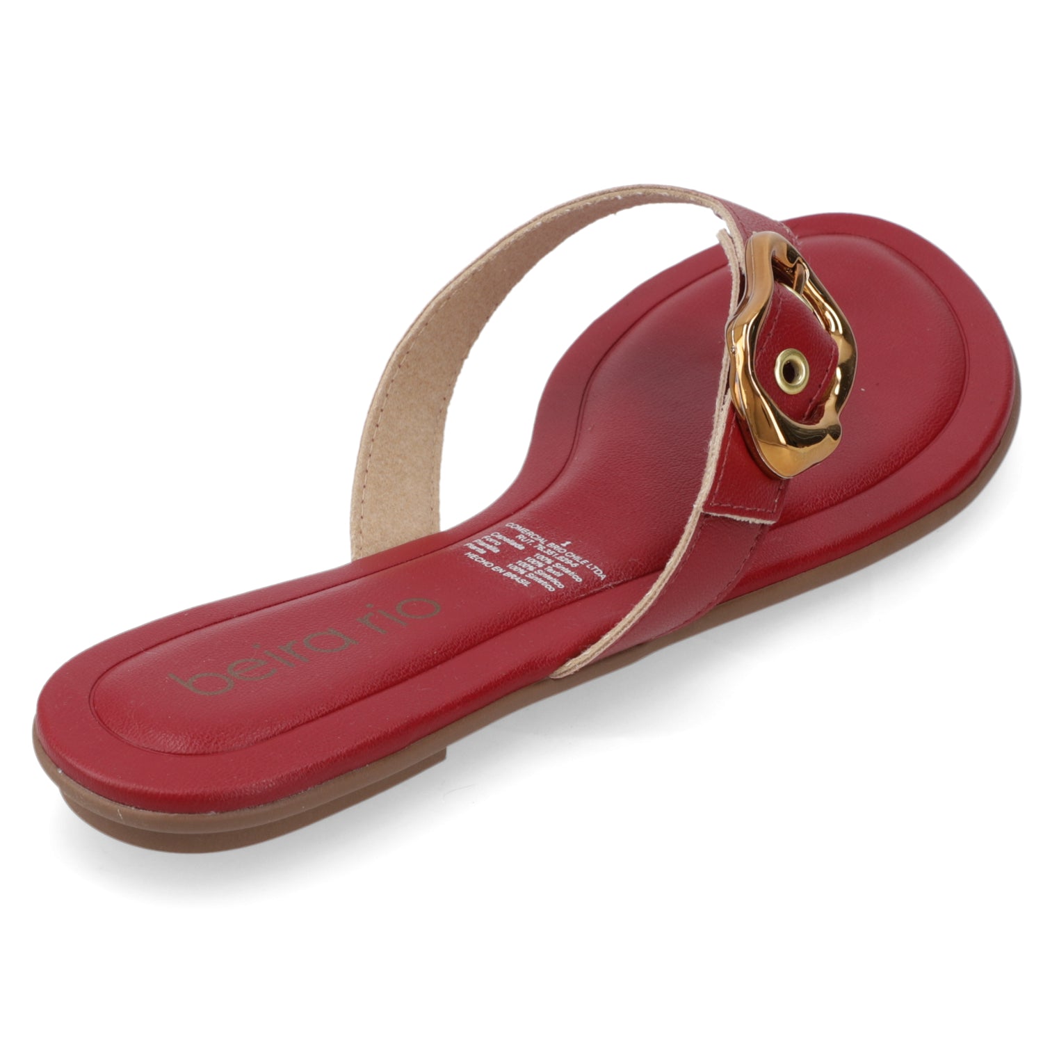 Sandalia Cereza Beira Rio 35 / Cereza