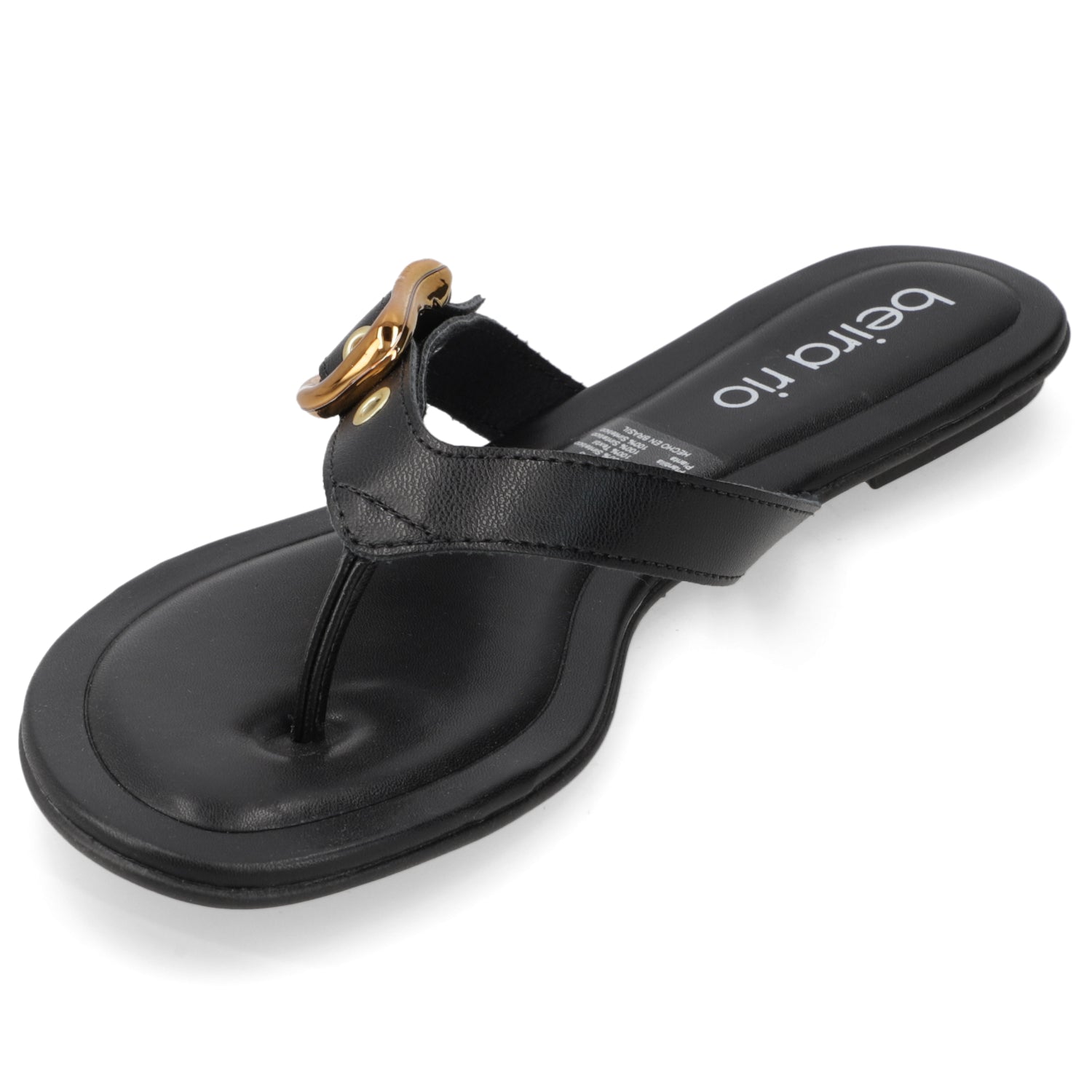 Sandalia Negro Beira Rio 35 / Negro