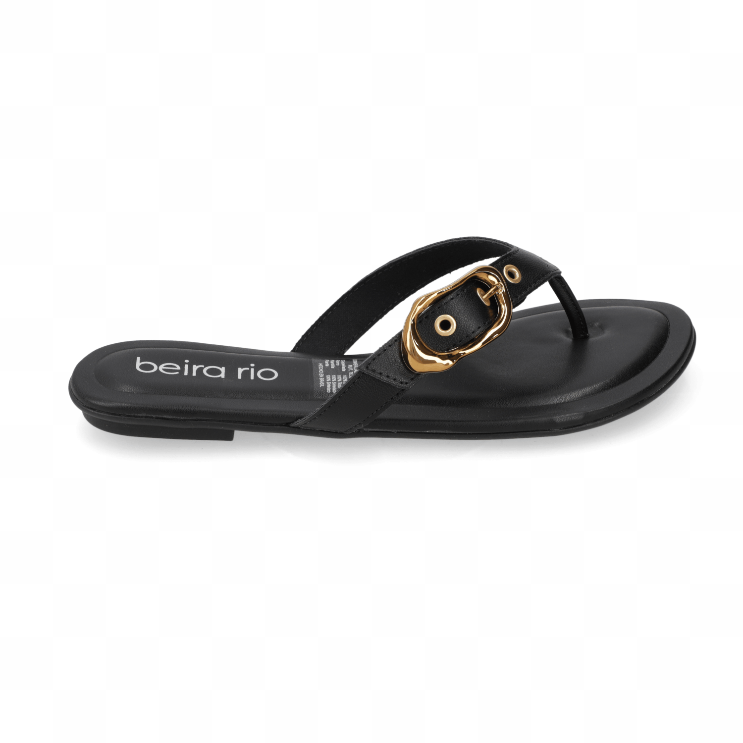 Sandalia Negro Beira Rio 35 / Negro