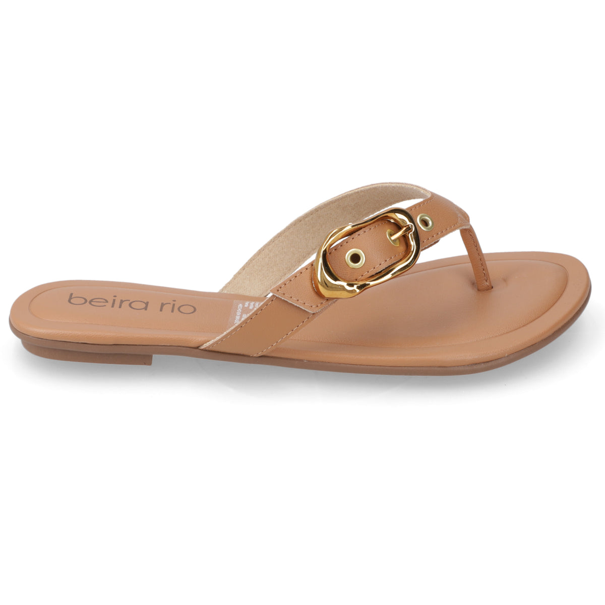 Sandalia Camel Beira Rio 35 / Camel