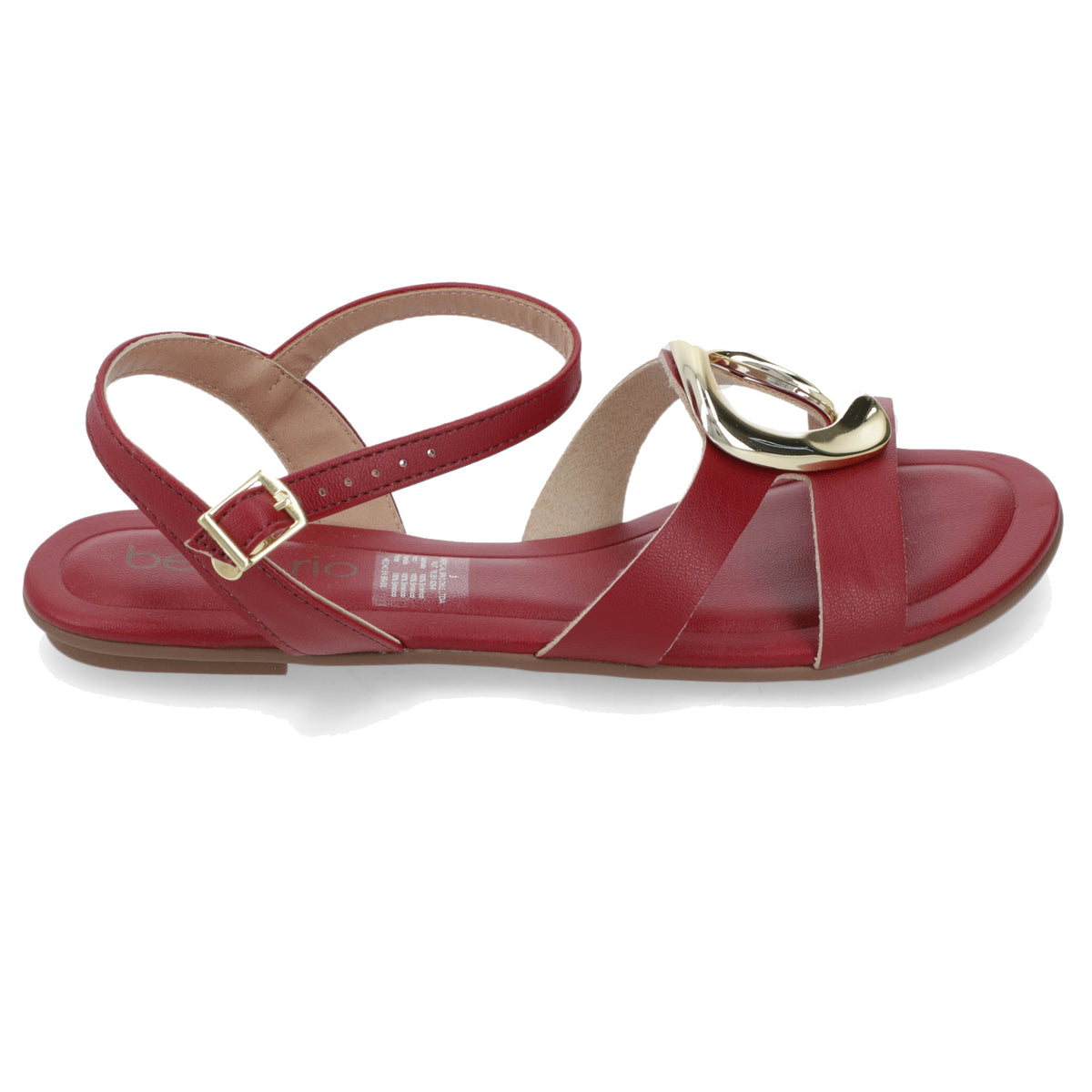 Sandalia Cereza Beira Rio Ecocuero 35 / Cereza