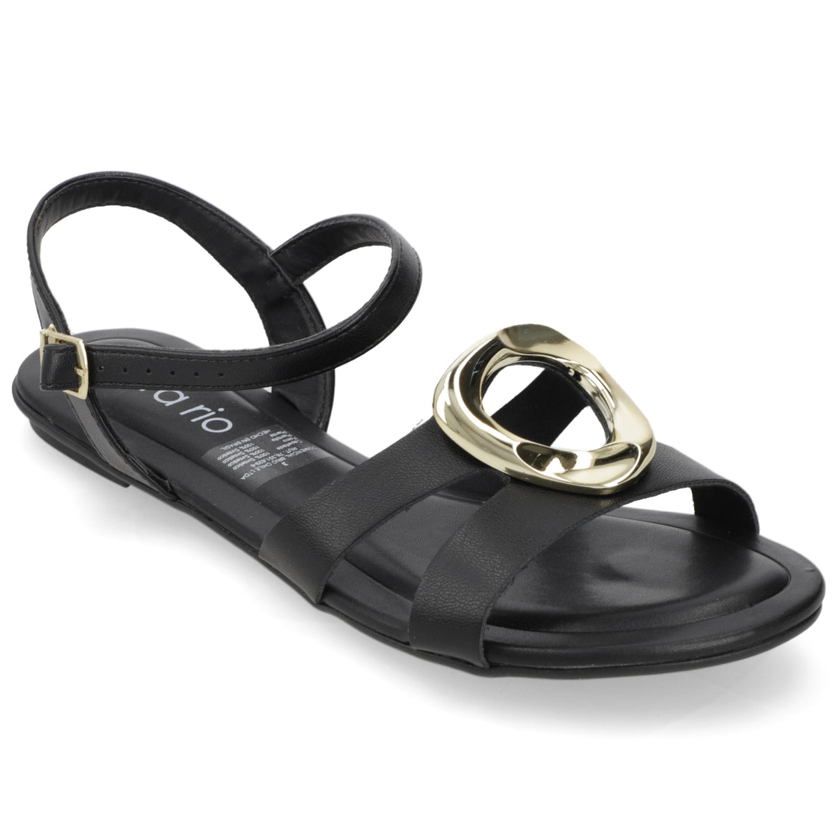 Sandalia Negro Beira Rio Ecocuero 35 / Negro