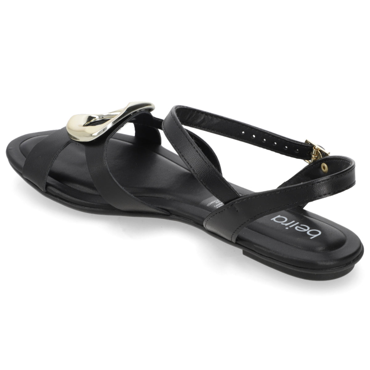 Sandalia Negro Beira Rio Ecocuero 35 / Negro