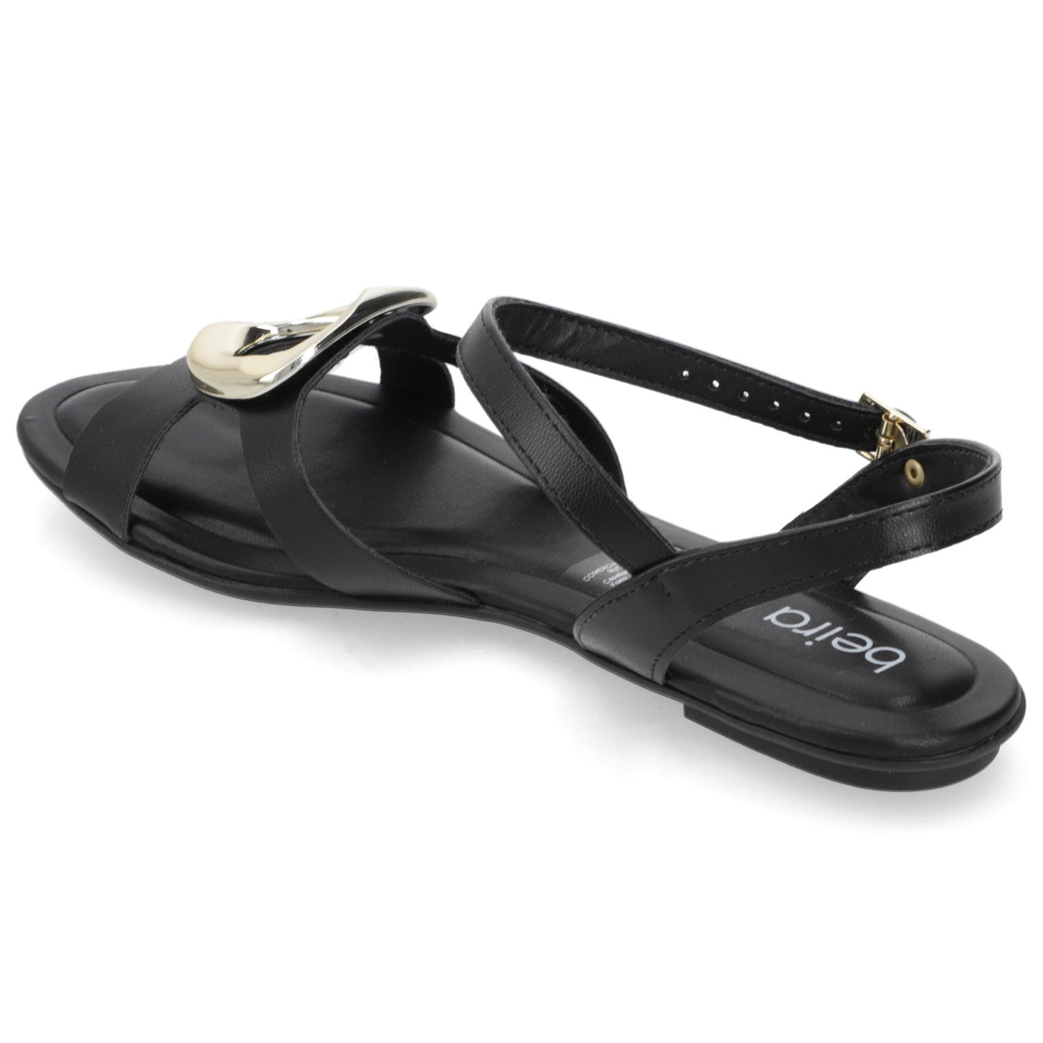 Sandalia Negro Beira Rio Ecocuero 35 / Negro