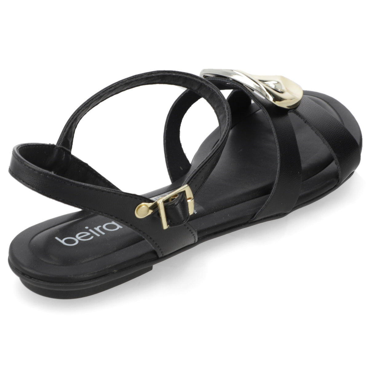 Sandalia Negro Beira Rio Ecocuero 35 / Negro